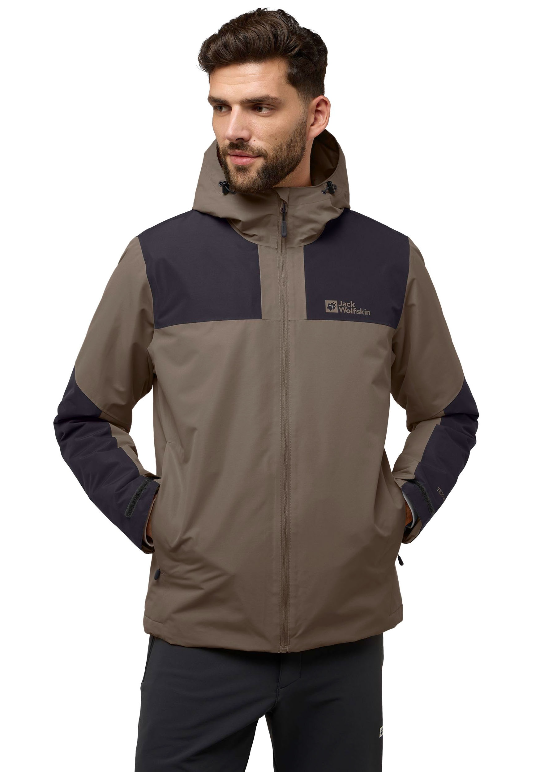 Jack Wolfskin Funktionsjacke "Funktionsjacke JASPER", mit Kapuze