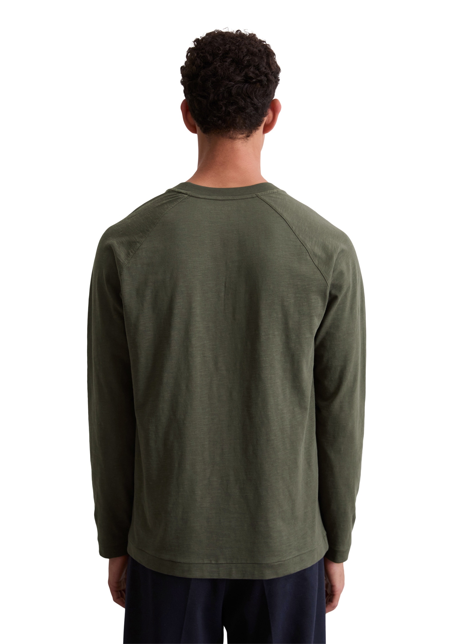 Marc O'Polo Langarmshirt »aus reiner Bio-Baumwolle«