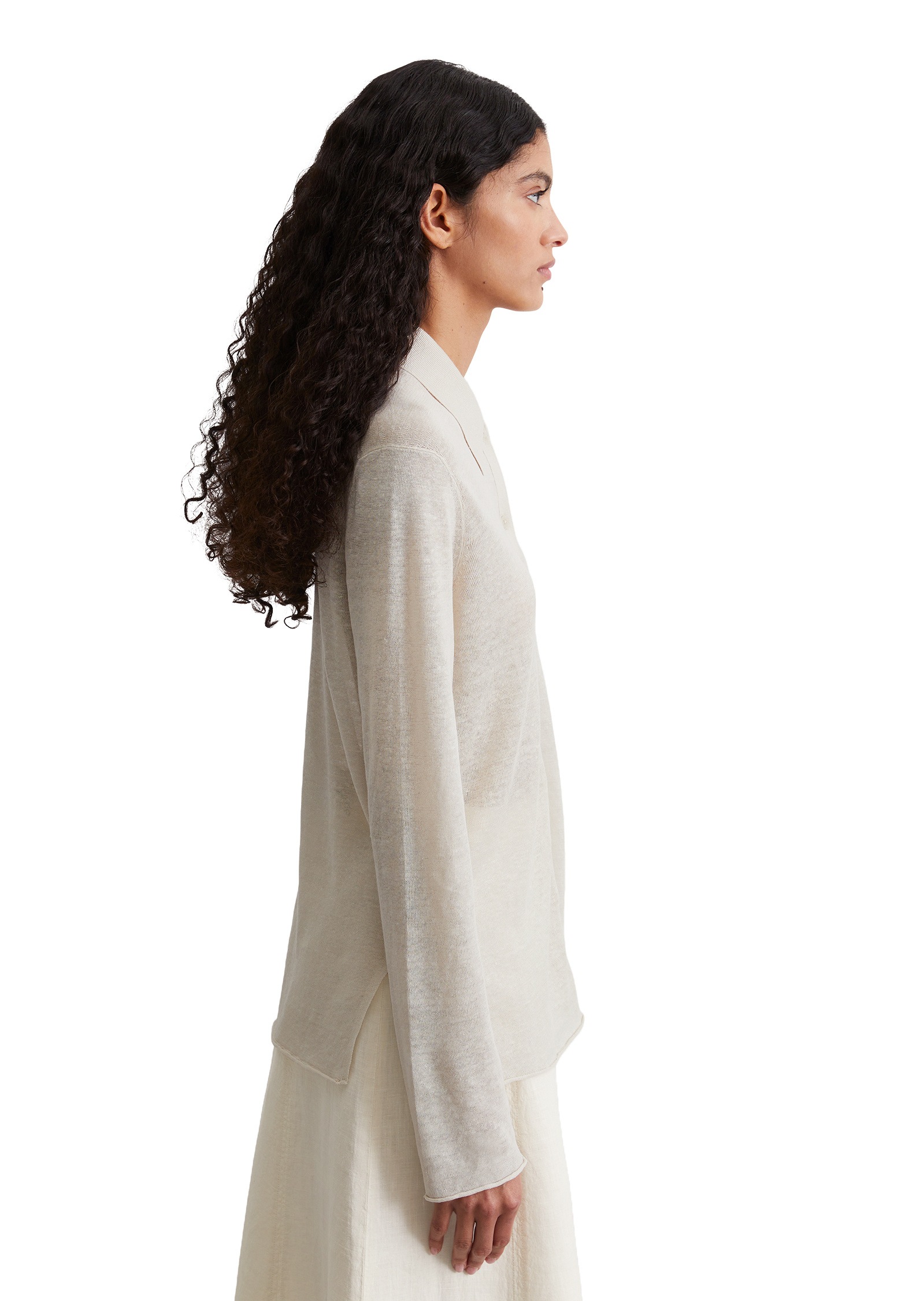 Marc OPolo Cardigan "aus reinem Leinen" günstig online kaufen
