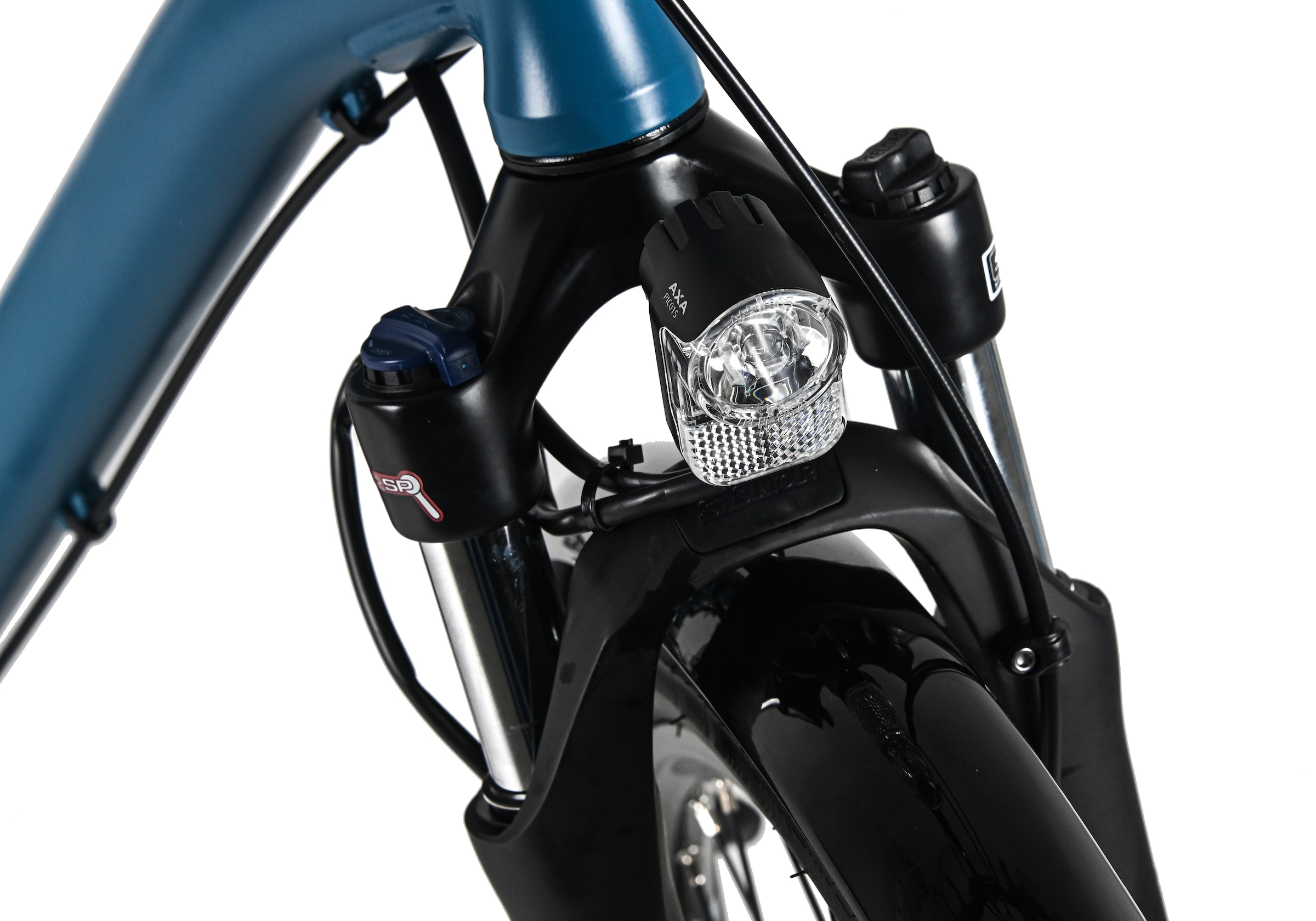 Dacapo Trekkingrad »Firenze 200 Blau 24 Gänge RH 53 cm mechanische Scheibenbremsen« 24 Gang Shimano Acera Schaltwerk Kettenschaltung