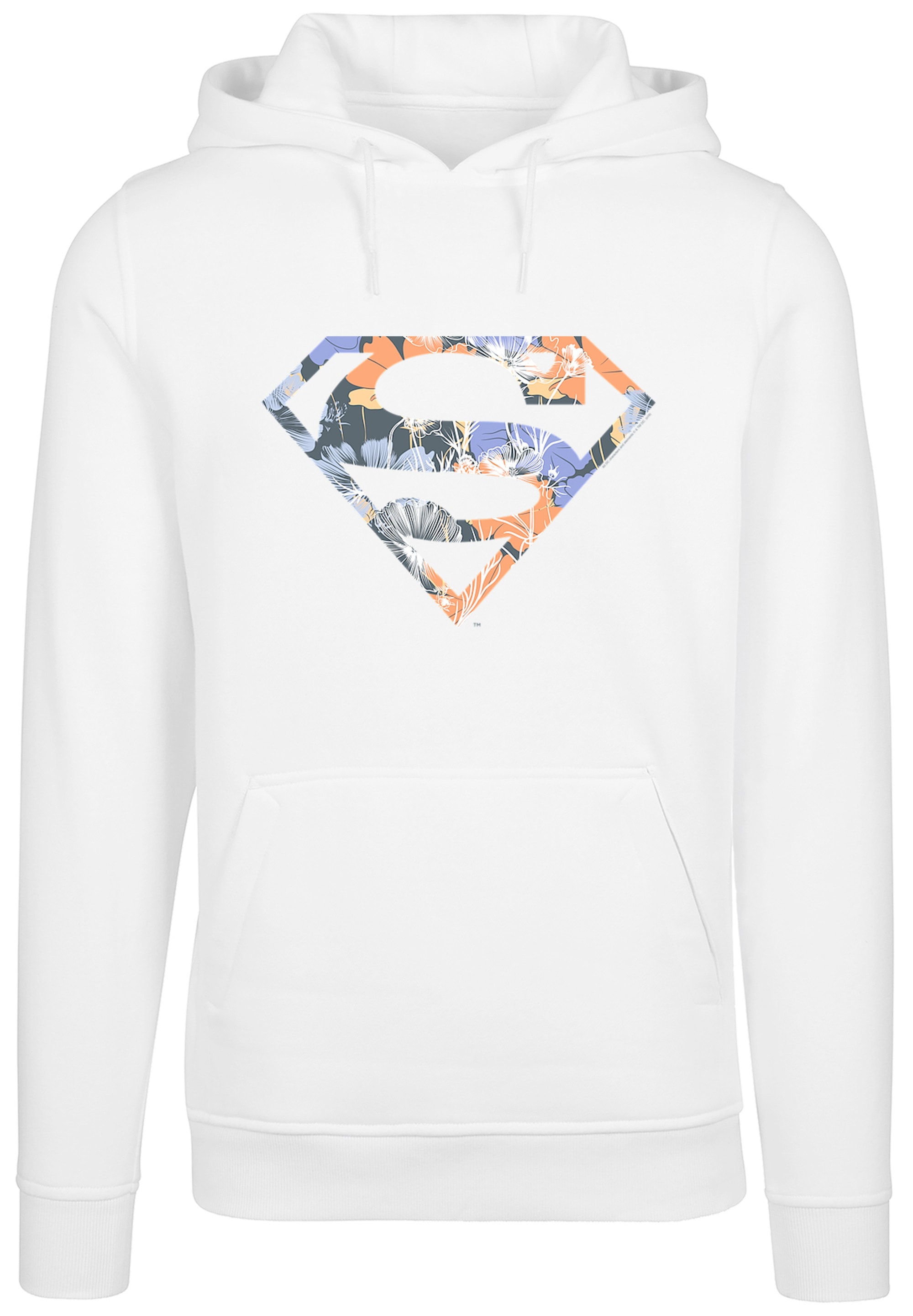 F4NT4STIC Sweatshirt "Hoodie DC Comics Superman Floral Logo Superheld", Her günstig online kaufen