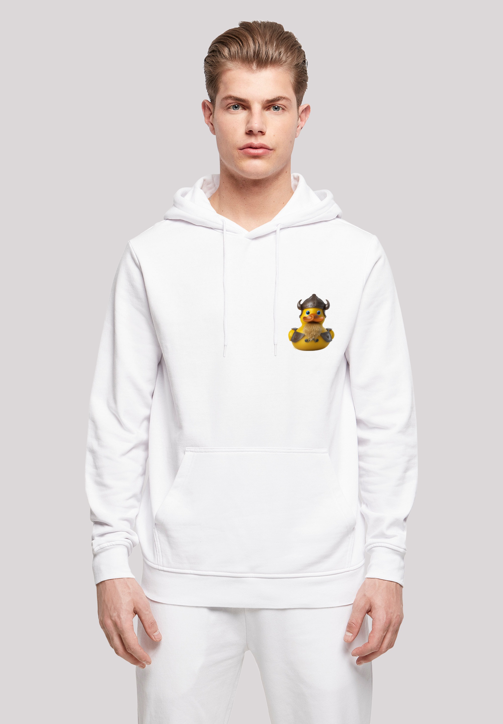 F4NT4STIC Kapuzenpullover "Rubber Duck Viking HOODIE UNISEX", Print