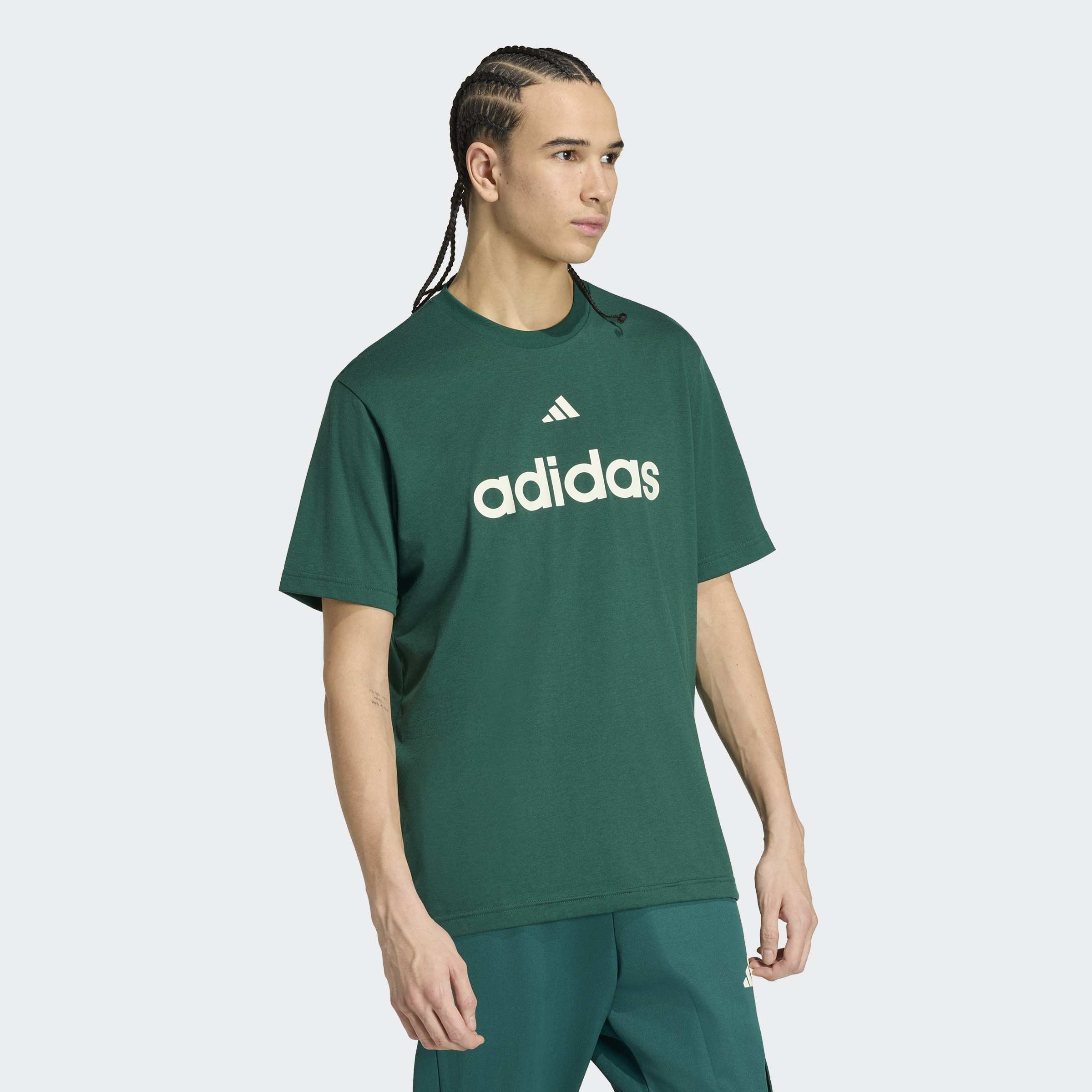 adidas Sportswear T-Shirt "HOUSE OF TIRO ALWAYS ON GRAFIK" mit Rundhalsausschnitt, ohne Verschluss, normale Länge