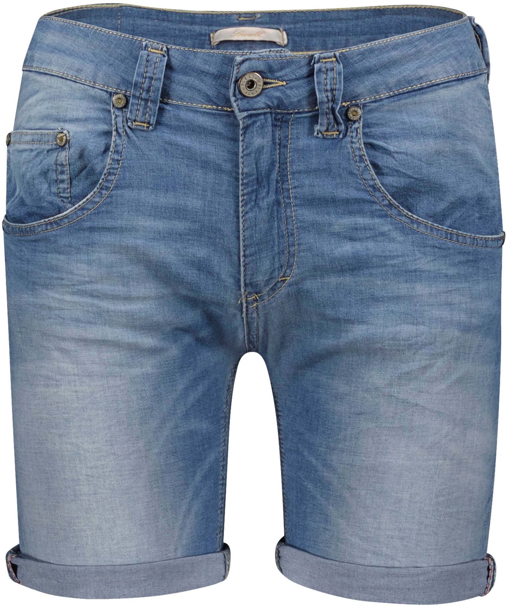 Please Jeans Shorts in leichter Denim Qualitat Slim Fit online bestellen BAUR