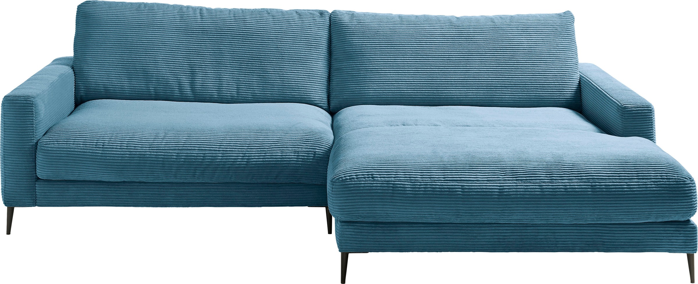 Home affaire Ecksofa "Downtown, B/T/H: 272/190/84 cm L-Form" weicher Sitzko günstig online kaufen
