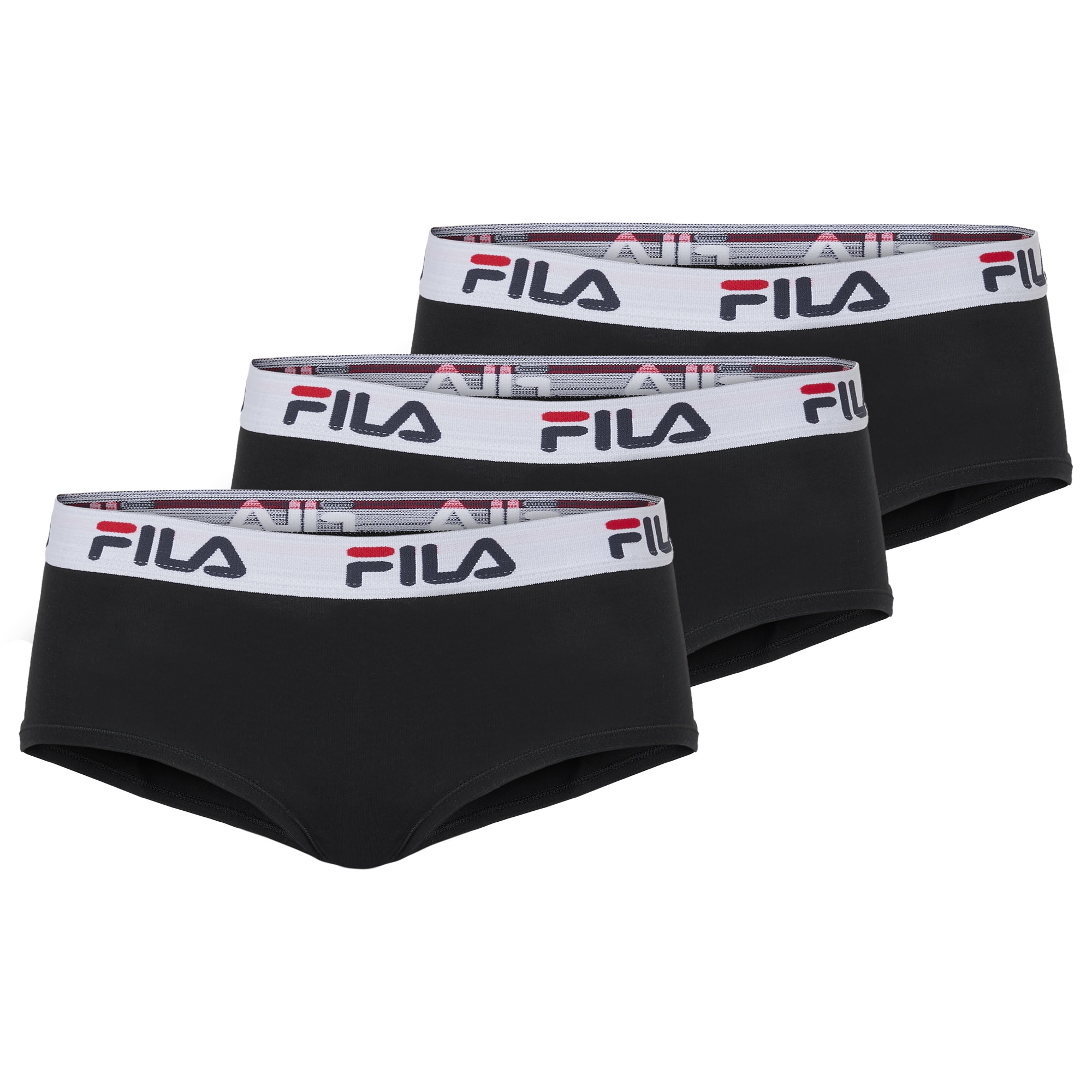 Fila Retro Pants "WOMAN CULOTTE" 3er Pack, elastischer Logobund günstig online kaufen