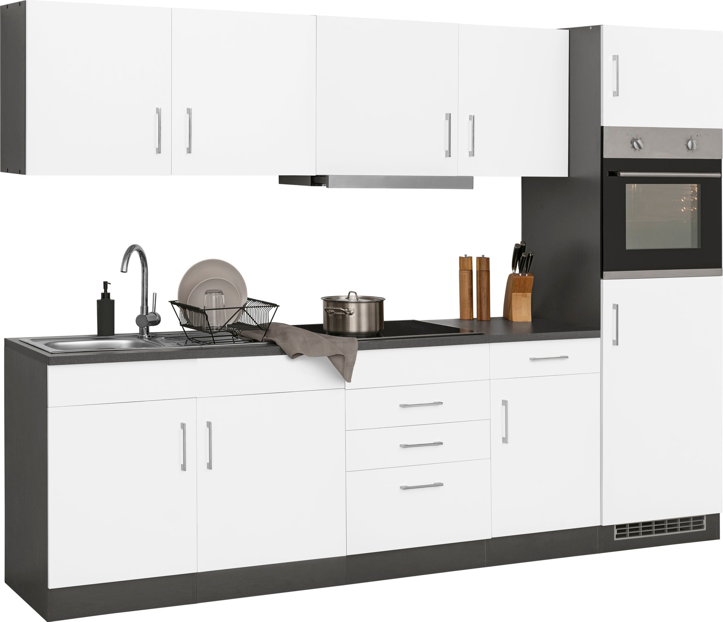 KOCHSTATION Küchenzeile "KS-Paris – Küchen mit einzigartigen Fotomotiven au günstig online kaufen