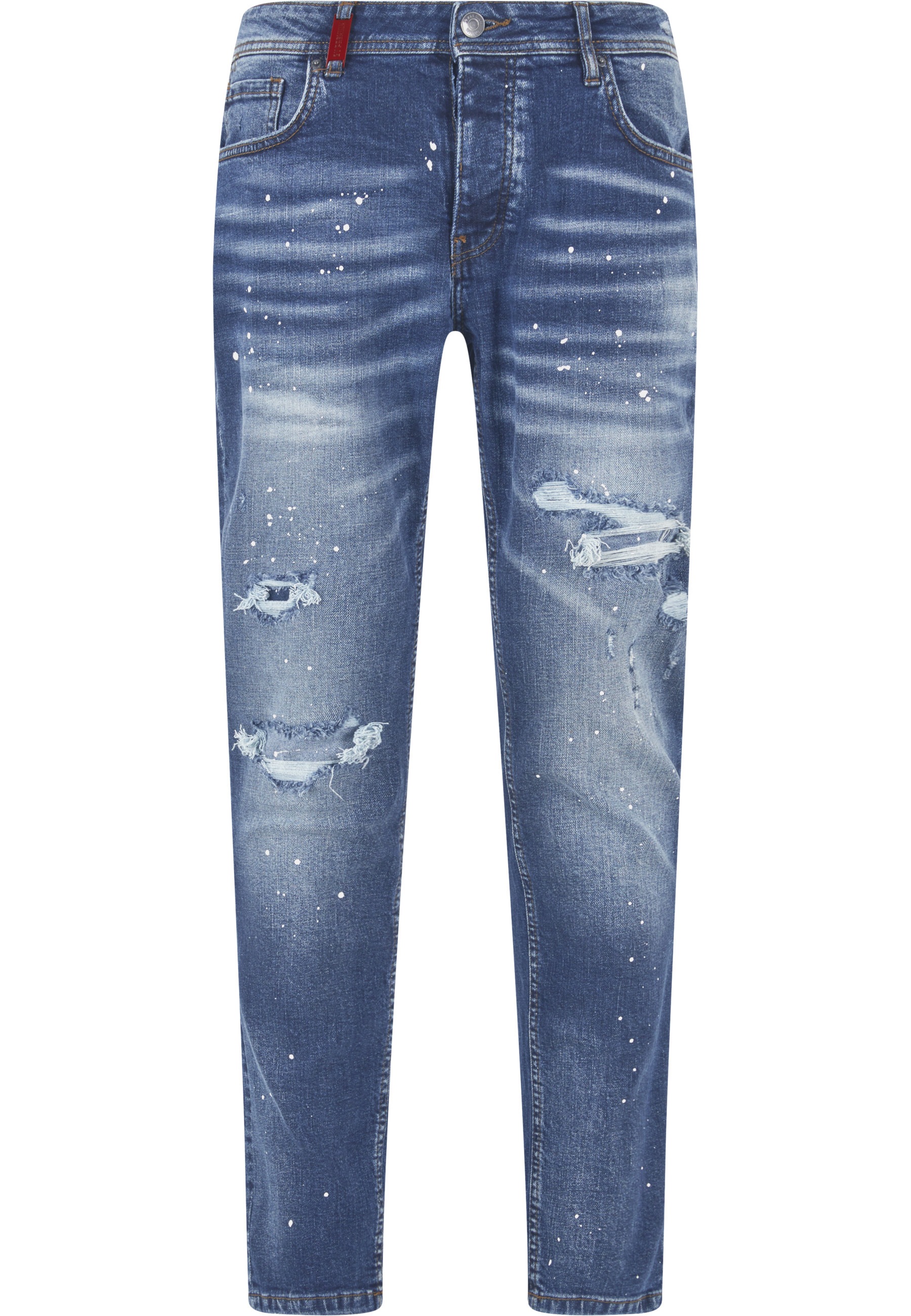 2Y Premium Bequeme Jeans "2Y Premium VICTOR RIPPED SLIM FIT JEANS"