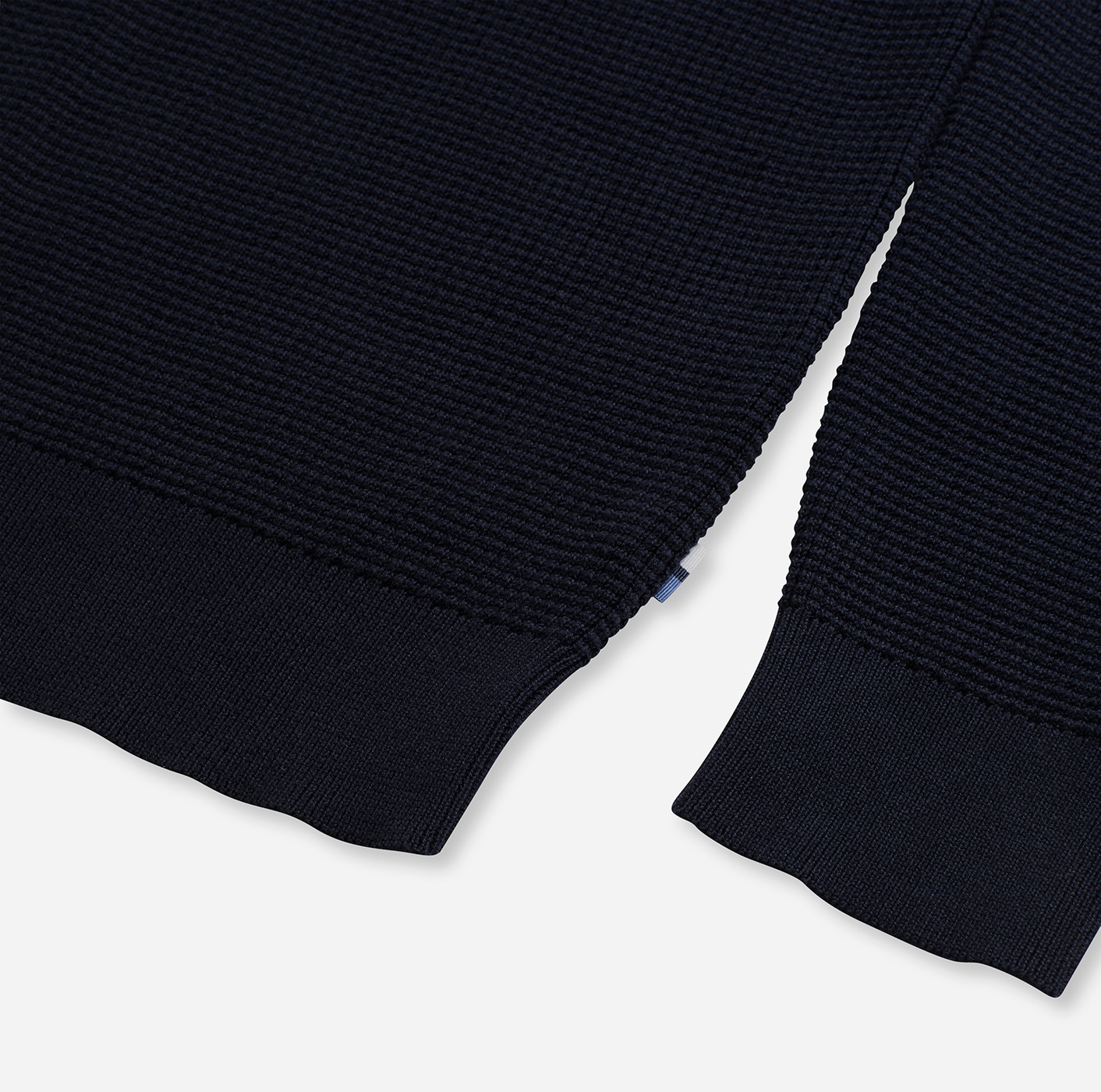 OLYMP Polokragenpullover »Waffle Structure Pullover«, strukturiert, unifarben, regular fit, Strick