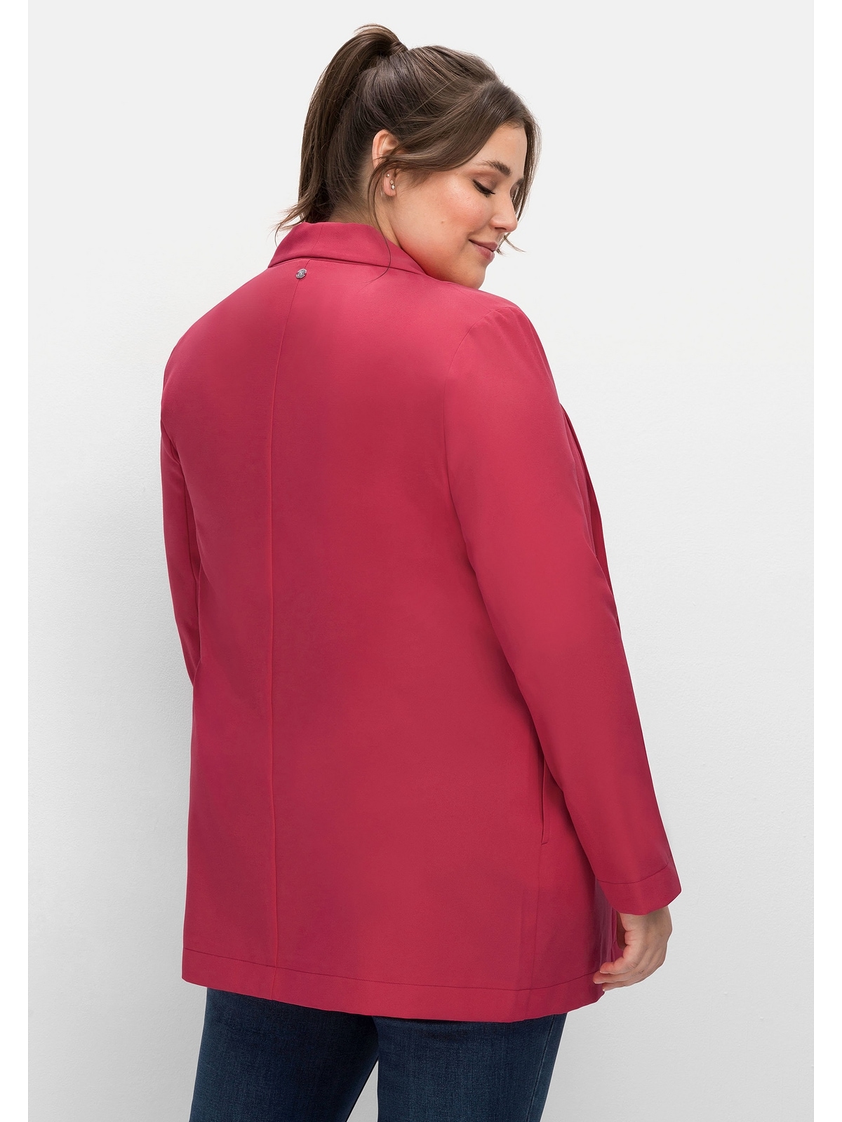 Sheego Jackenblazer »Große Größen«, mit Schalkragen und Taschen