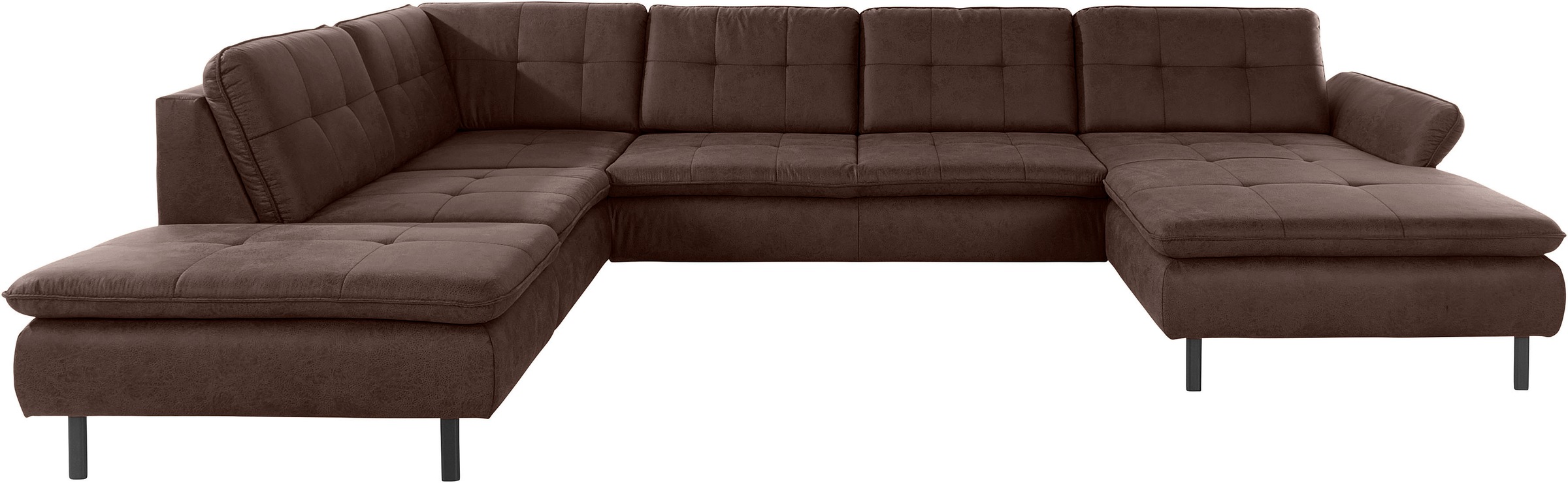 Home affaire "Birkholm U-Form" Armlehnverstellung, auch in Easy Clean Bezug günstig online kaufen