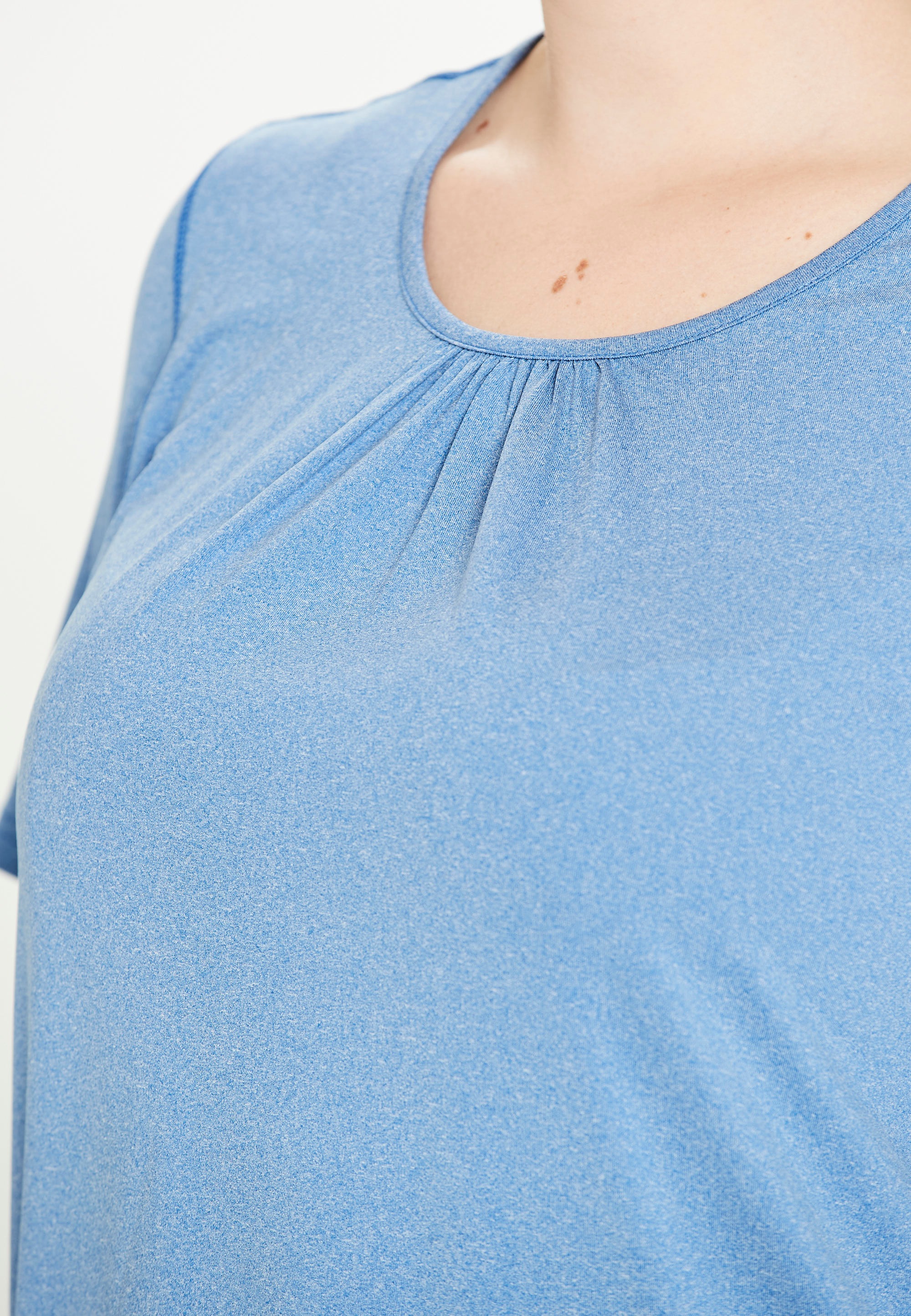 Q by Endurance Funktionsshirt »BREE MELANGE«, (1 tlg.), mit QUICK DRY-Technologie