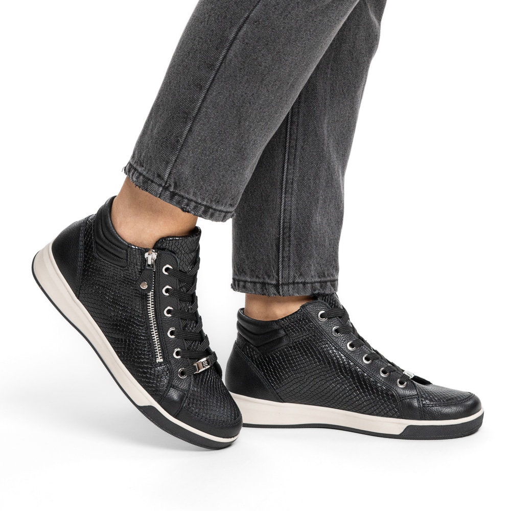 ARA ROM High-Top Sneaker Black 37 9