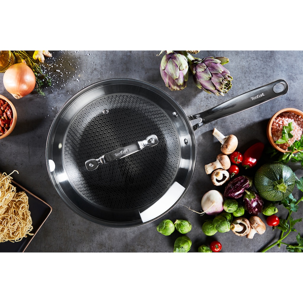 Tefal Wok »Eternal«, Edelstahl 18/10, (1 tlg.)