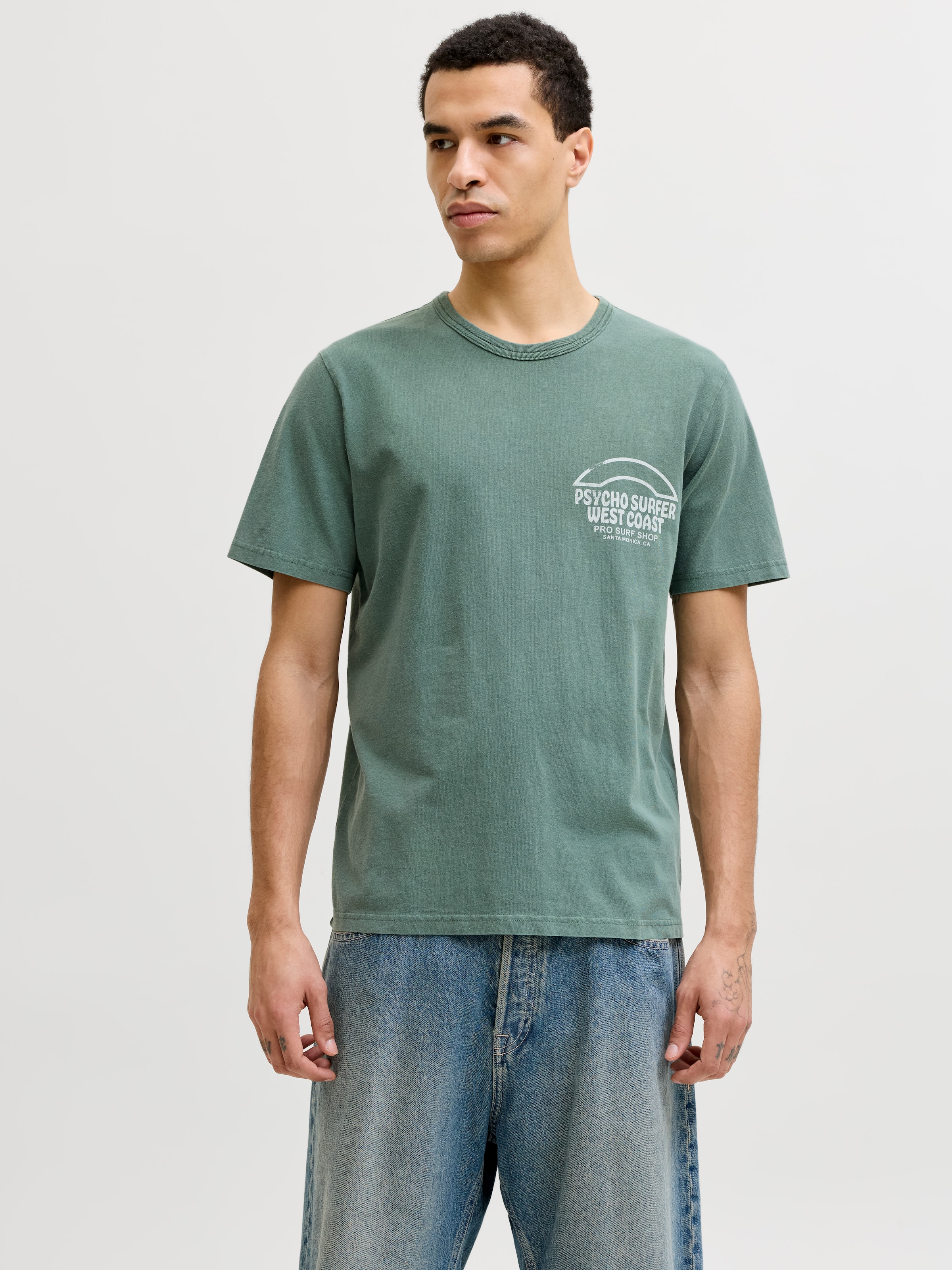 Jack & Jones T-Shirt "JPRBLUMAXWELL SS TEE" mit Print günstig online kaufen