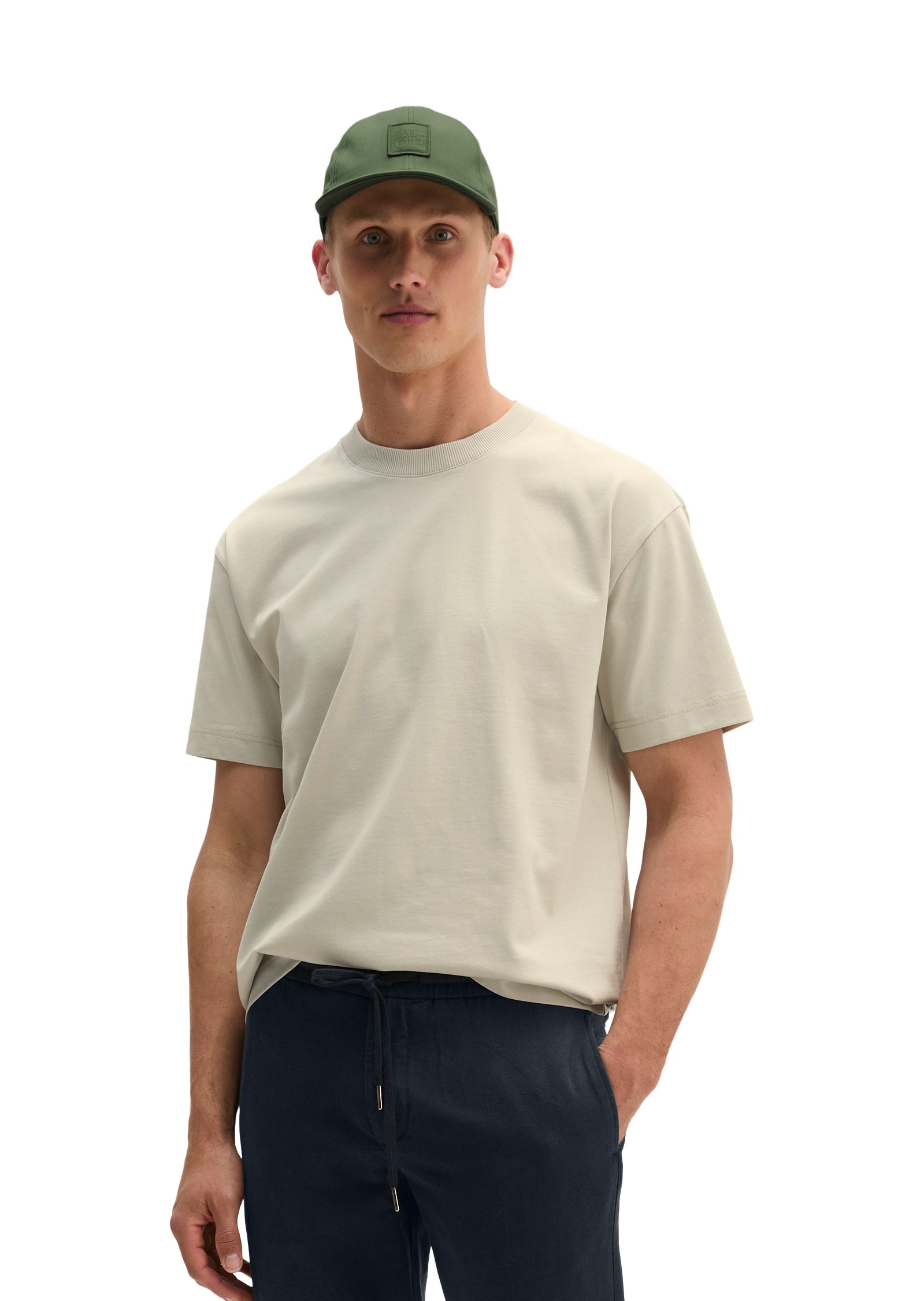 Marc OPolo T-Shirt "aus schwerem Bio-Baumwoll-Jersey"