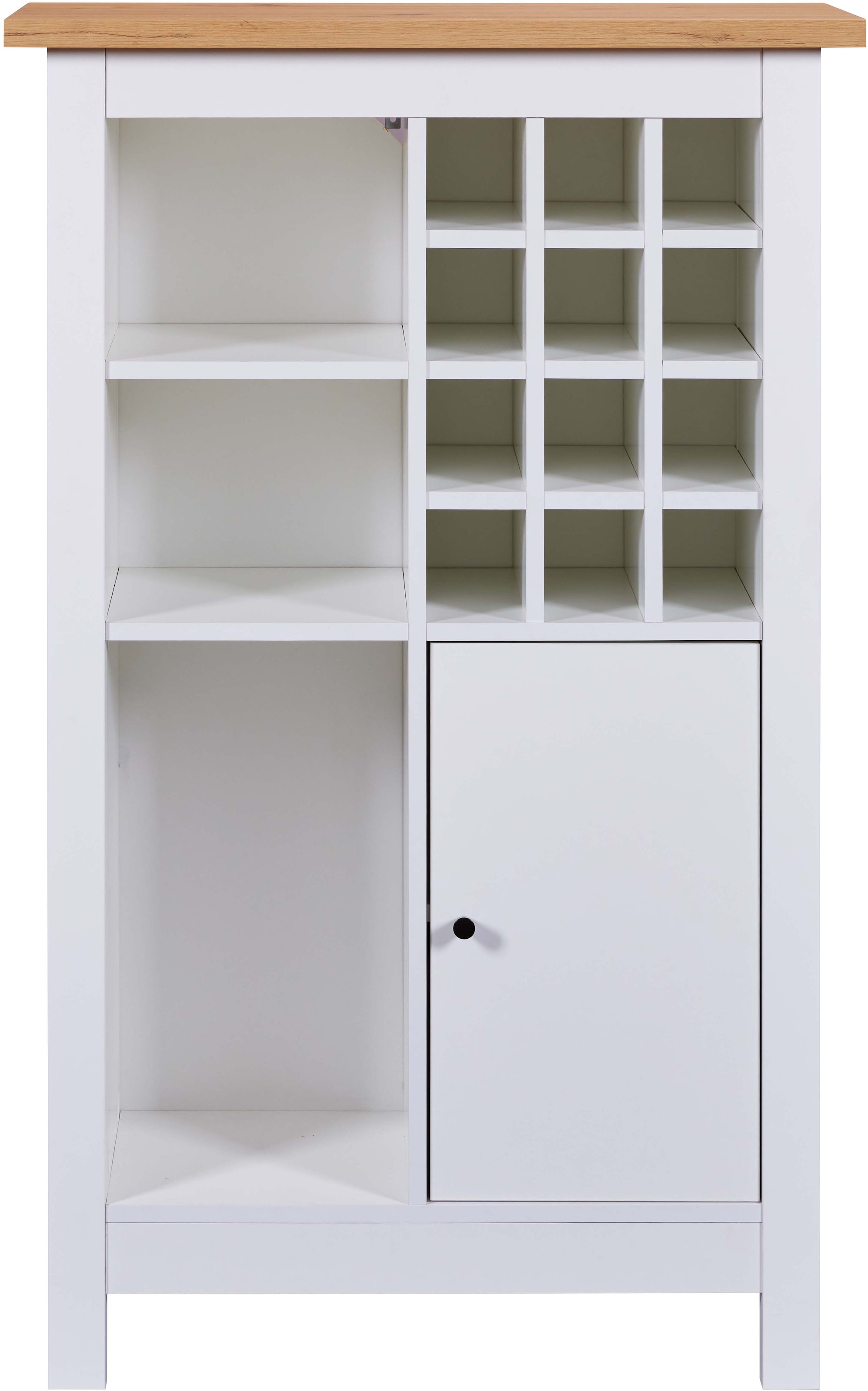 Inter Link Highboard »Highboard Julina« 1 Stk. tlg. Weinschrank, BxTxH: ca. 76,8 x 33 x 124,4 cm