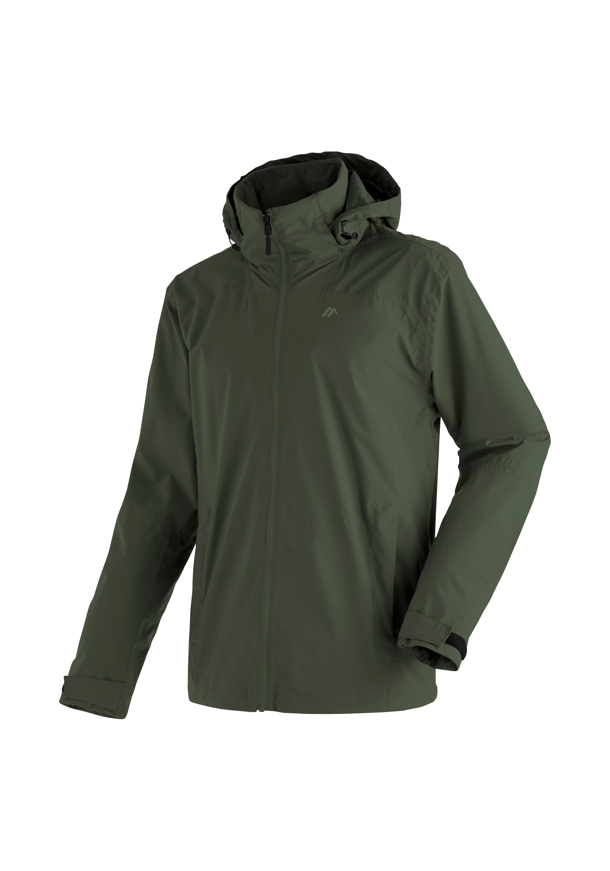 Maier Sports "Metor rec M" Herren Jacke mit Kapuze, Windjacke wasserdicht atmungsaktiv, Reg. Fit