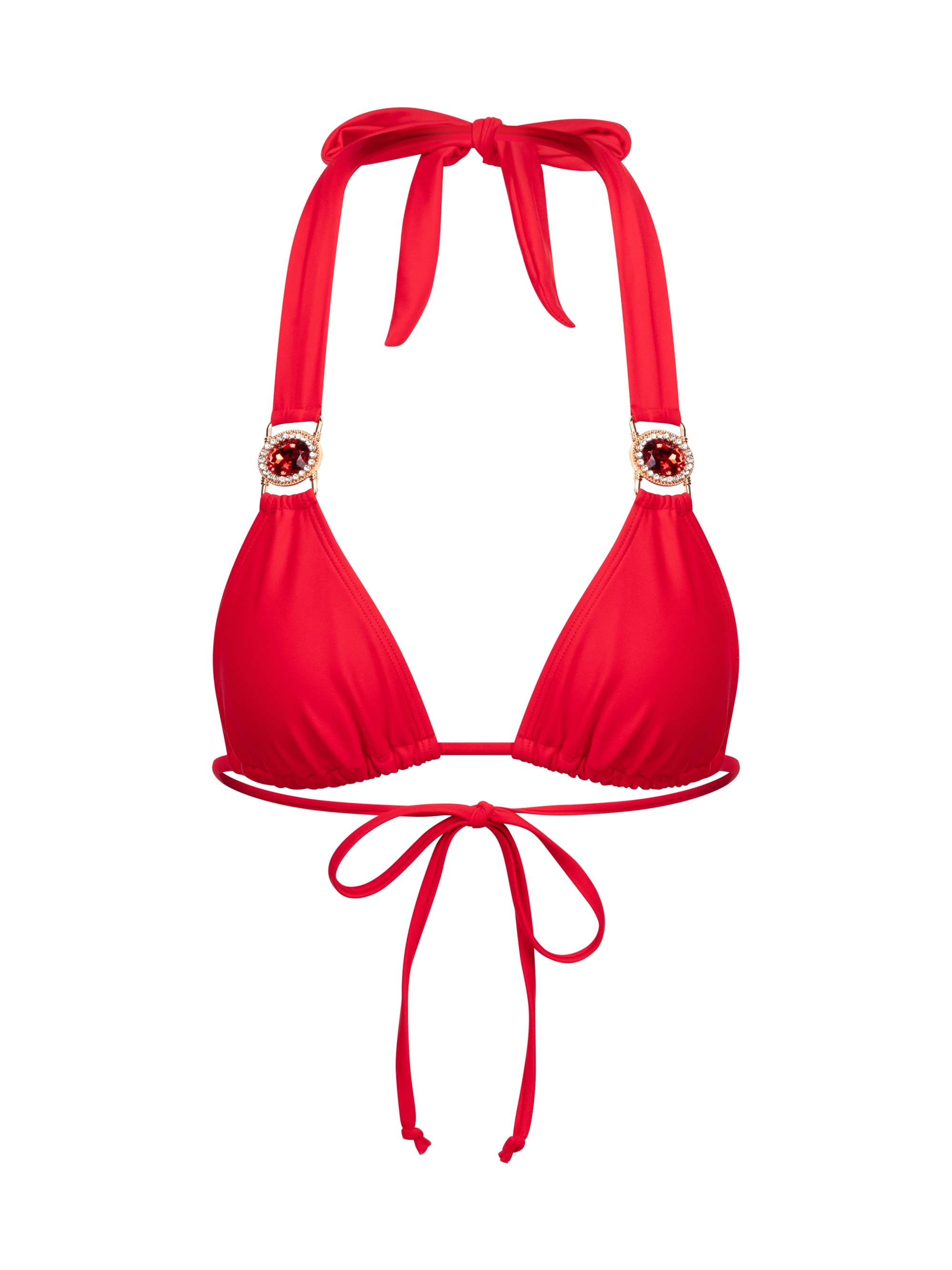 Moda Minx Triangel-Bikini-Top »Amour«, (1 St.), mit funkelndem Steinbesatz