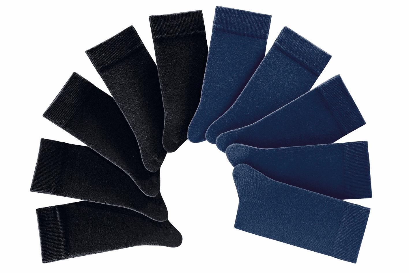 Thumbnail - H.I.S Freizeitsocken Packung, 10 Stk. tlg. mit weichen Rippbündchen