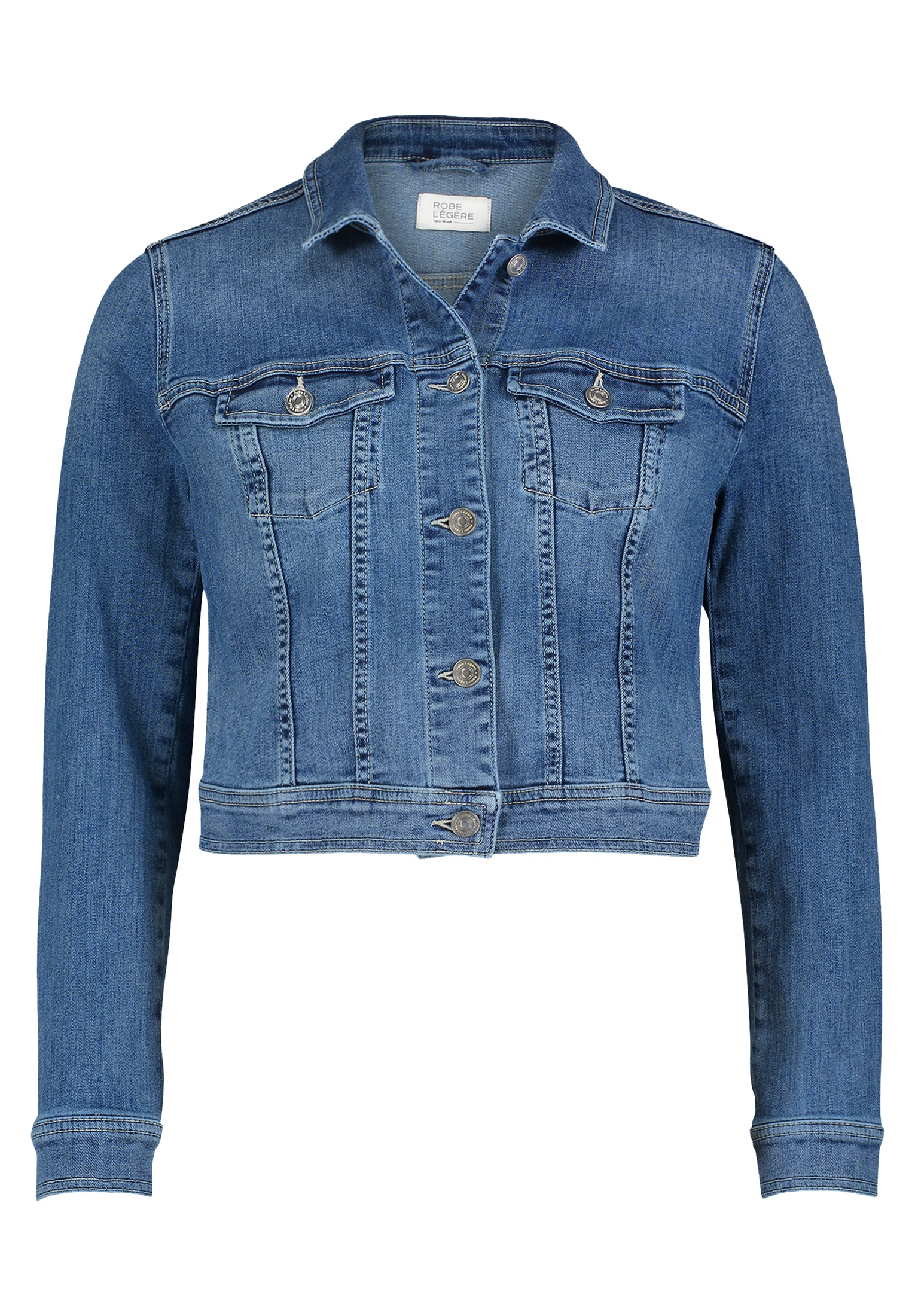 Vera Mont Jeansjacke "Vera Mont Jeansjacke mit Waschung" günstig online kaufen