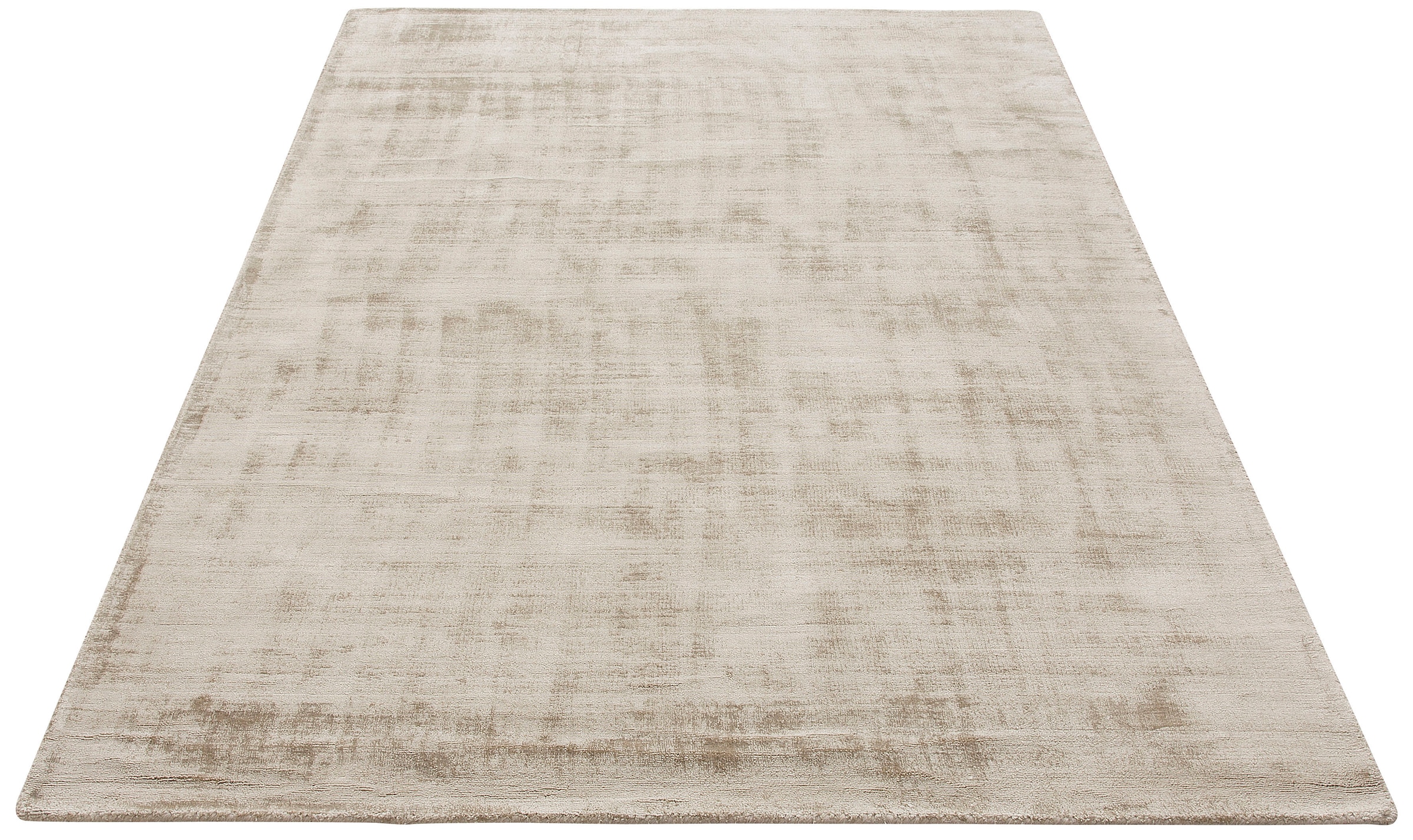 my home Teppich »Shirley«, rechteckig, Teppich, Rechnung aus Viskose, weicher auf handgewebt, elegant BAUR | Handweb