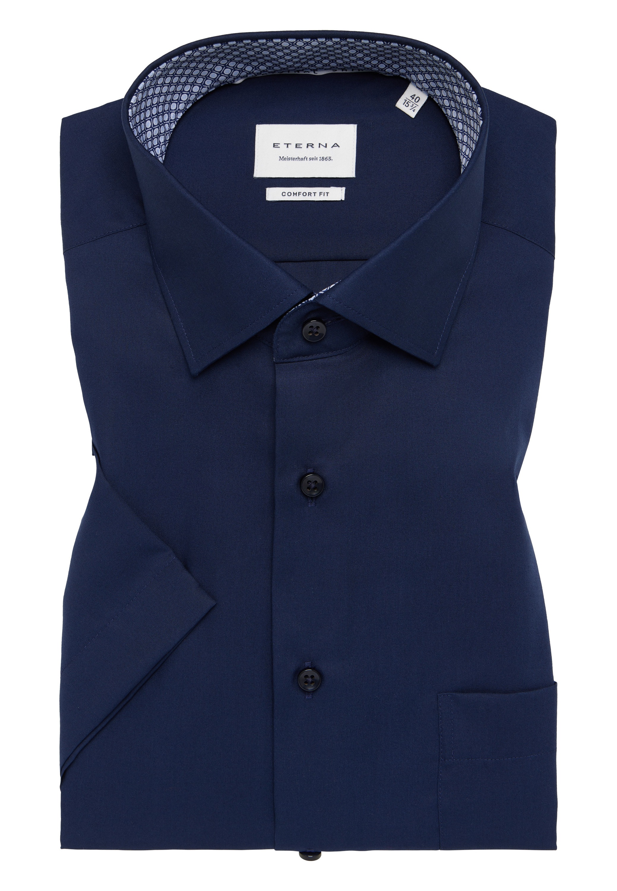 Eterna Kurzarmhemd »COMFORT FIT«, NON IRON (bügelfrei)