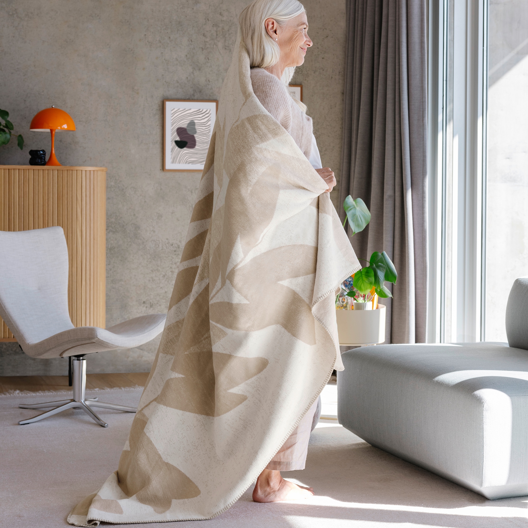 IBENA Wohndecke »Wohndecke Leeds GOTS«, im Boho Design
