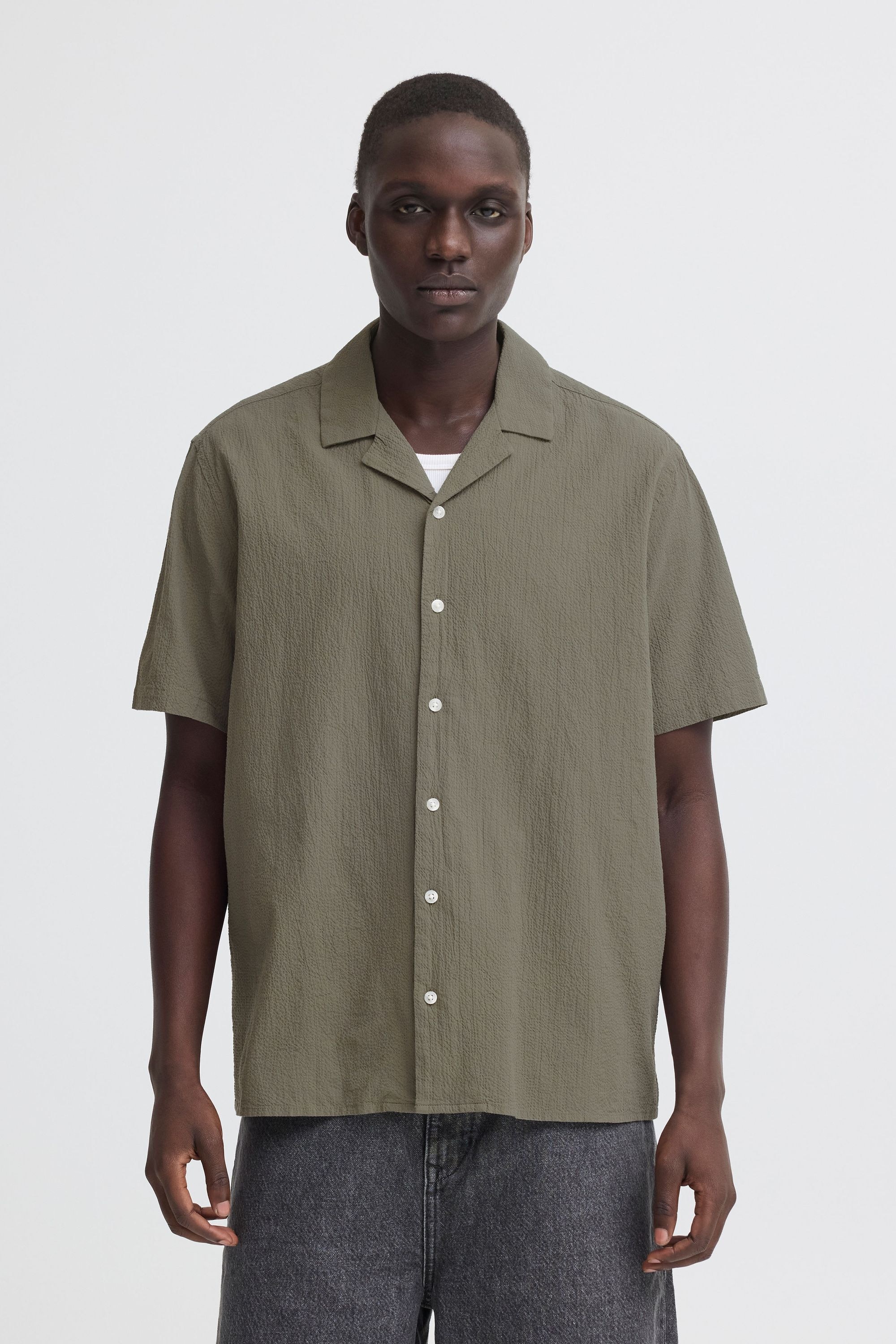 Blend Kurzarmhemd "BHAvan" Basic Kurzarmhemd günstig online kaufen