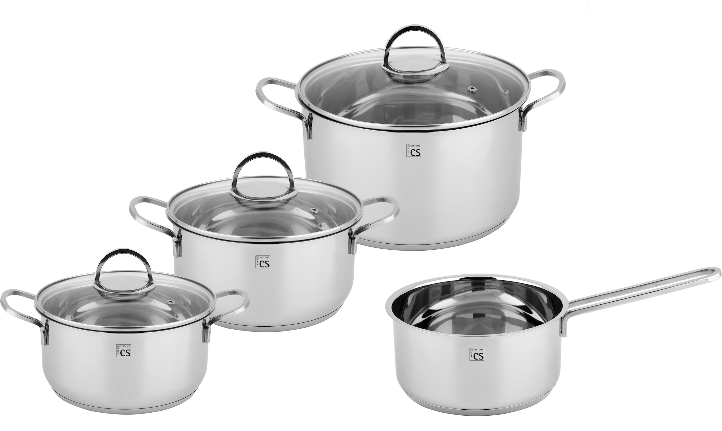 CS Koch-Systeme Topf-Set "Trier" Set, je 1 Fleischtopf Ø 16/20/24 cm, 1x St günstig online kaufen