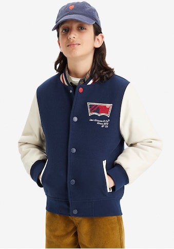 Collegejacke, mit großem Markenschriftzug auf dem Rücken for BOYS