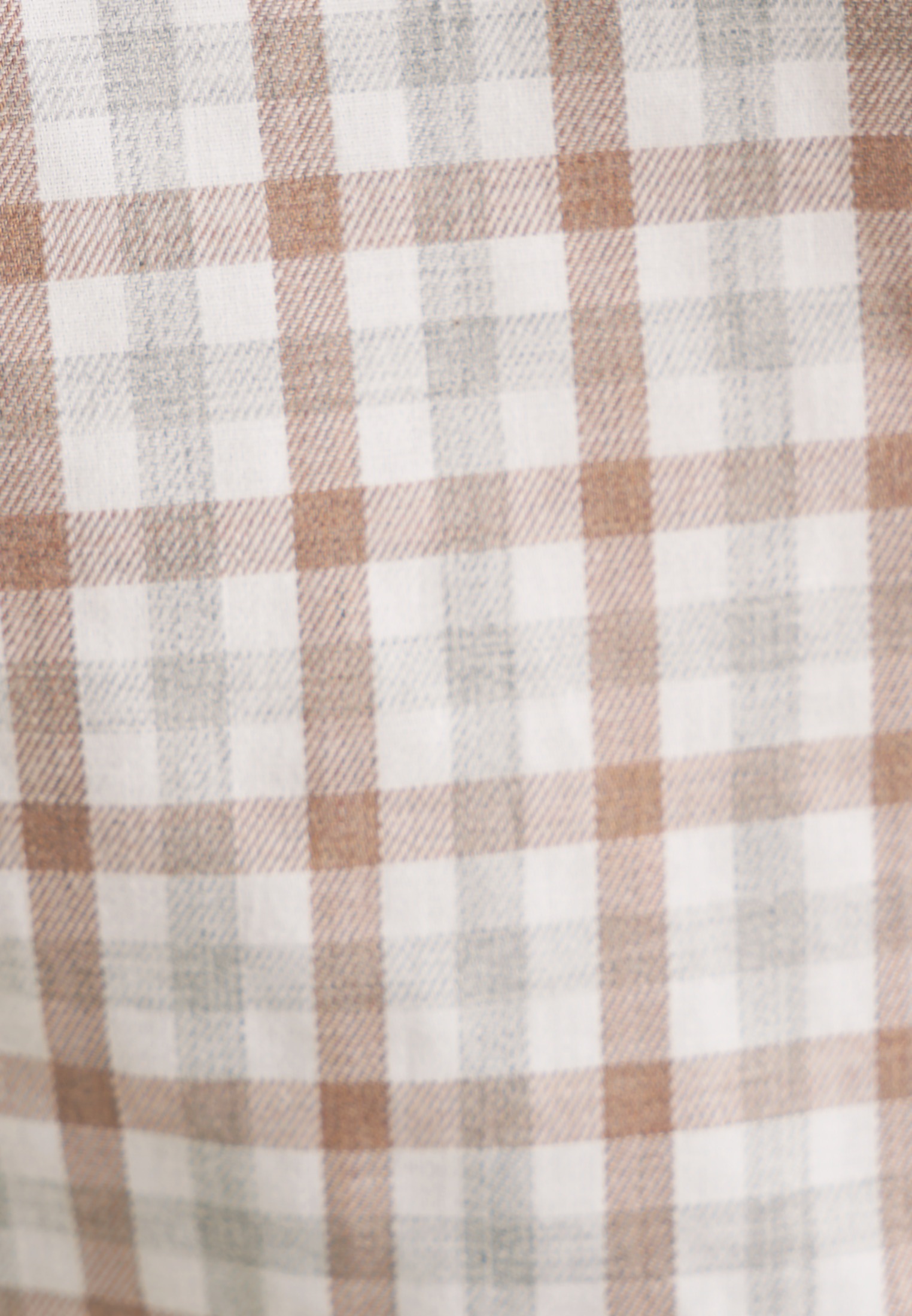 seidensticker Flanellhemd »Regular«, Regular Langarm Button-Down-Kragen Karo
