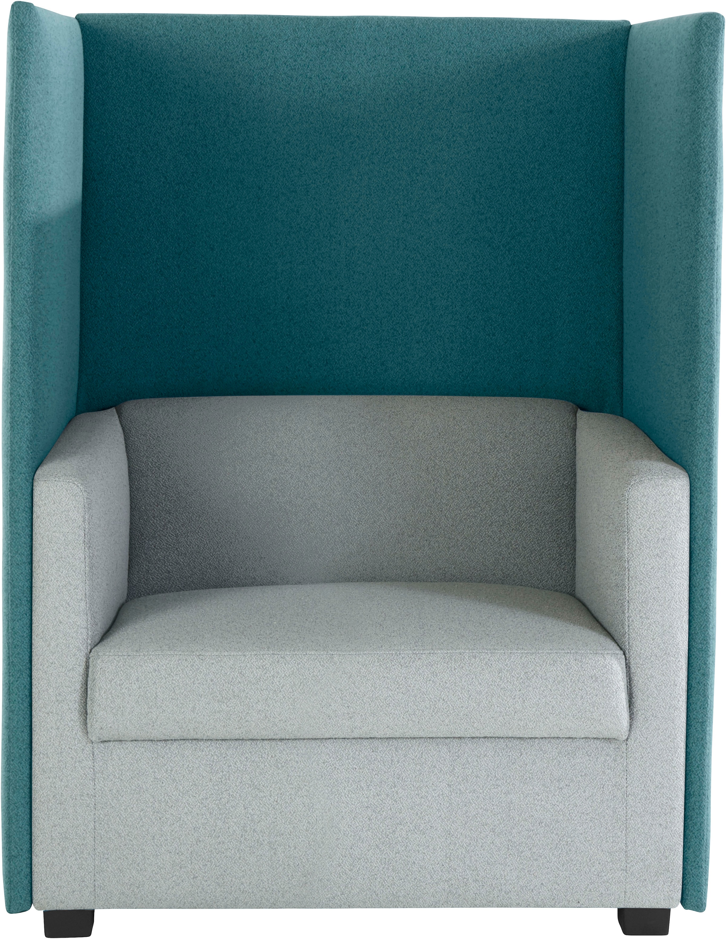 DOMO collection Sessel "Kea", mit praktischem Sichtschutz, Breite 100 cm