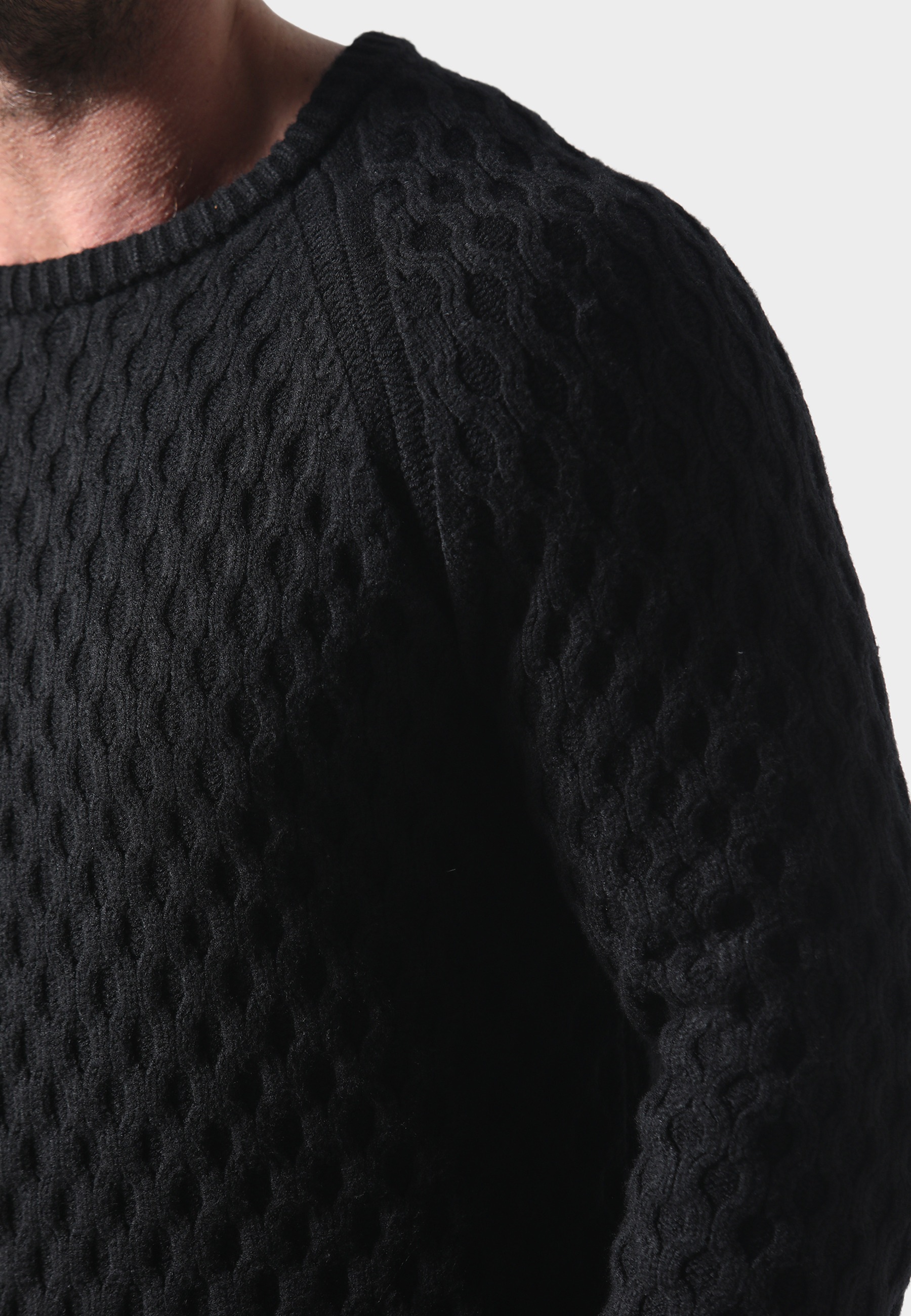 883Police Rundhalspullover »883 Police WOODSON KNITWEAR« 1