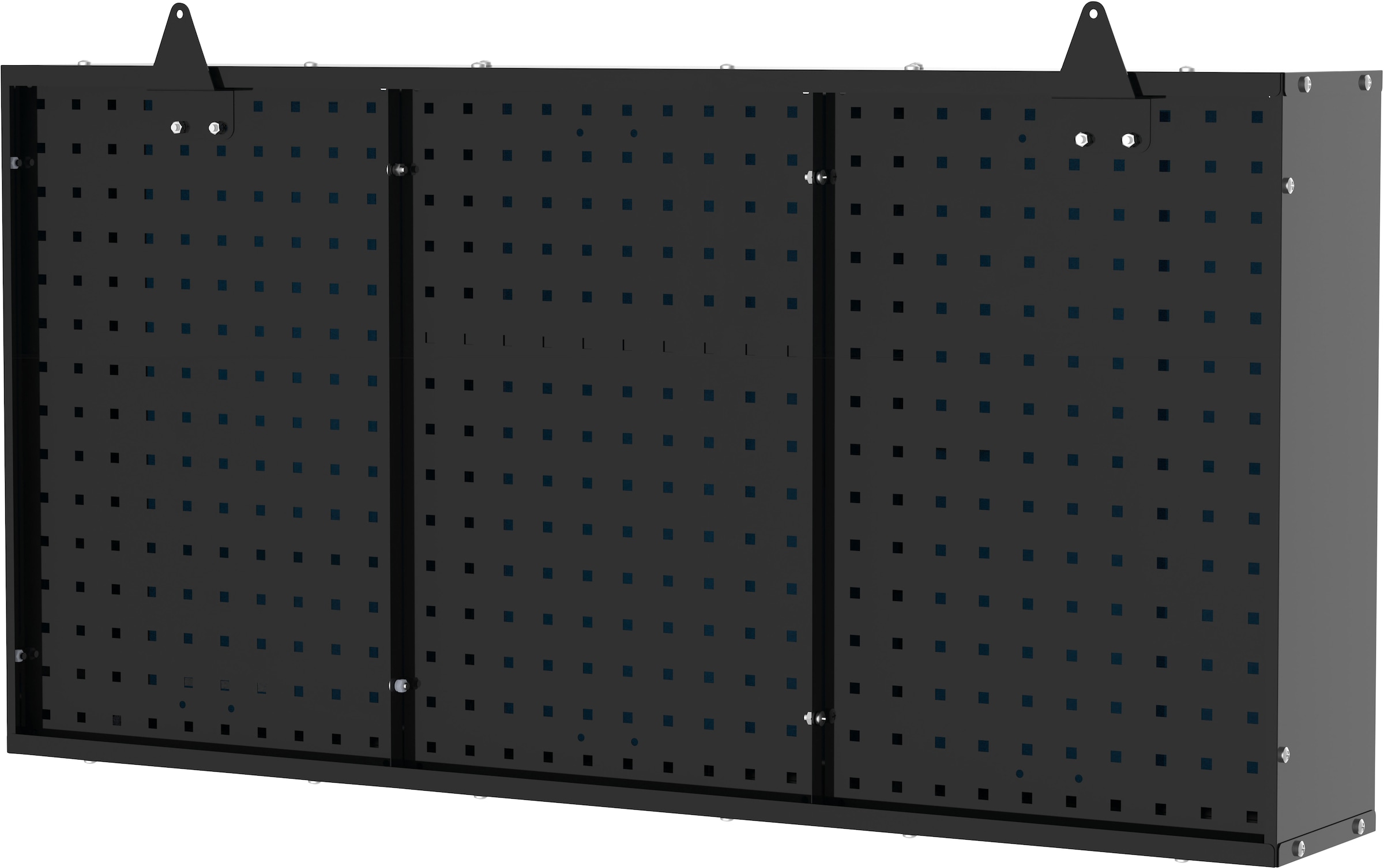 Güde Hängeschrank B/T/H: 120x20x60 cm, 3 Türen, abschließbar, für Werkstatt GWS 3T