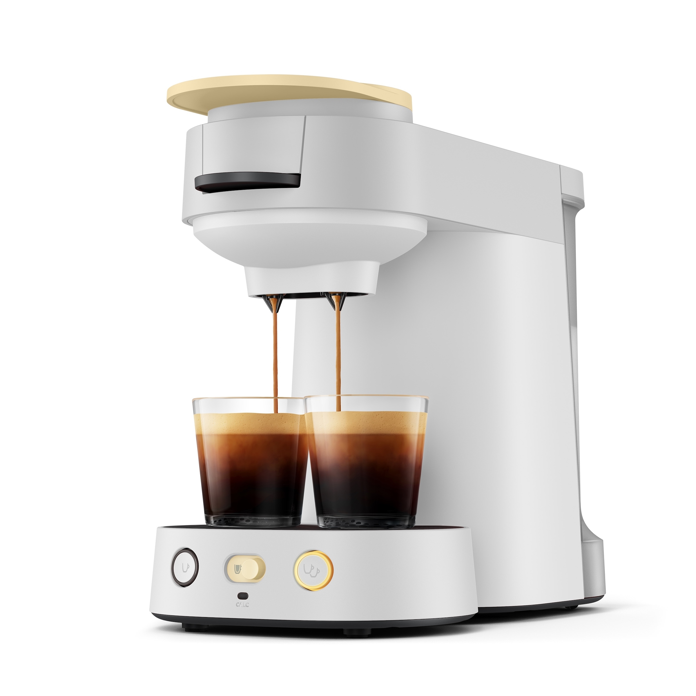Philips Kaffeepadmaschine »Vibe CSA225/50, mit zwei Kaffee-Einstellungen« kompakt; mit Memory-Funktion u. 0,9-Liter herausnehmbarem Wassertank