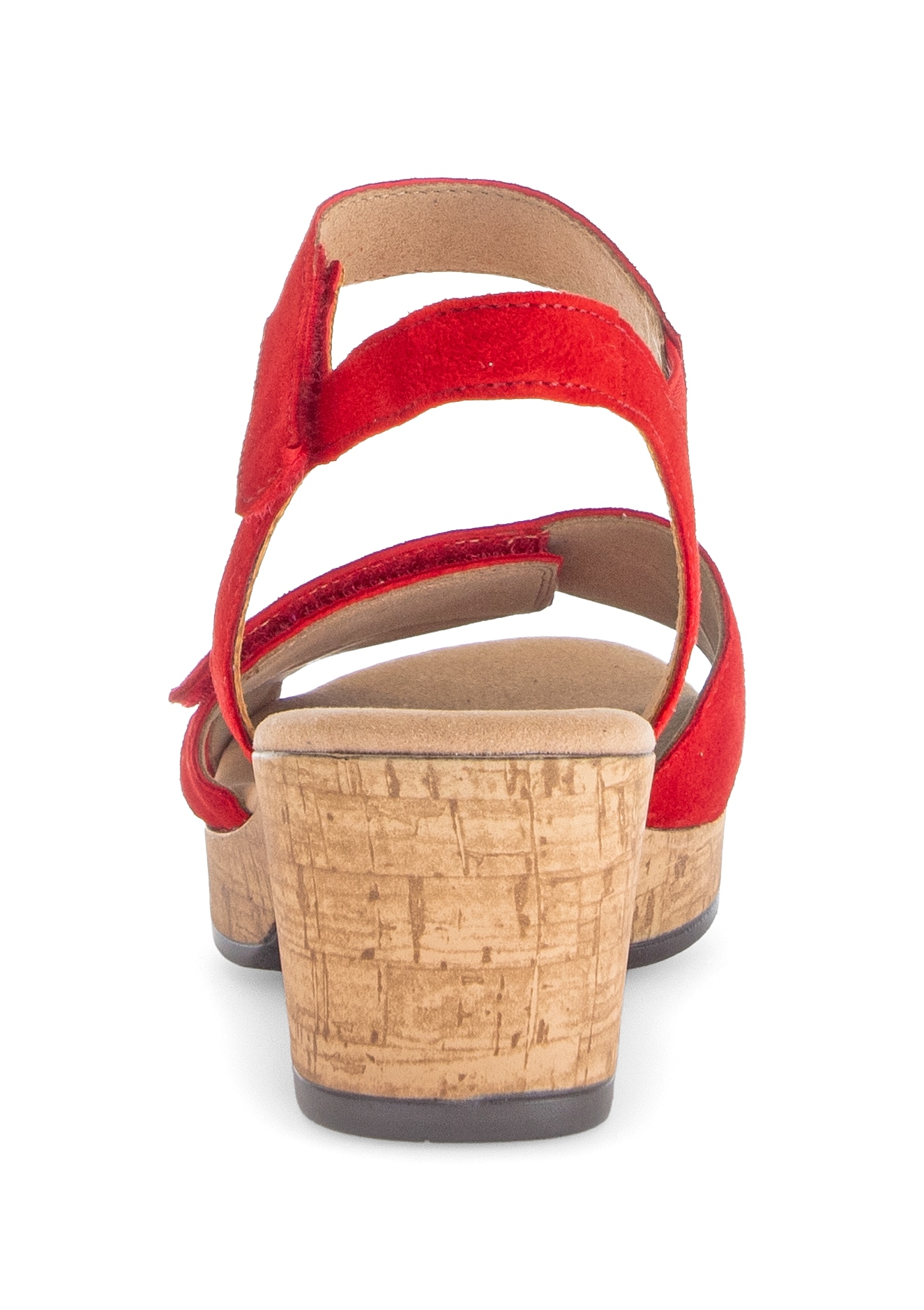 Gabor Sandalette »Kreta«  Blockabsatz, Plateau, Sommerschuh mit zwei Klettverschlüssen, G-Weite