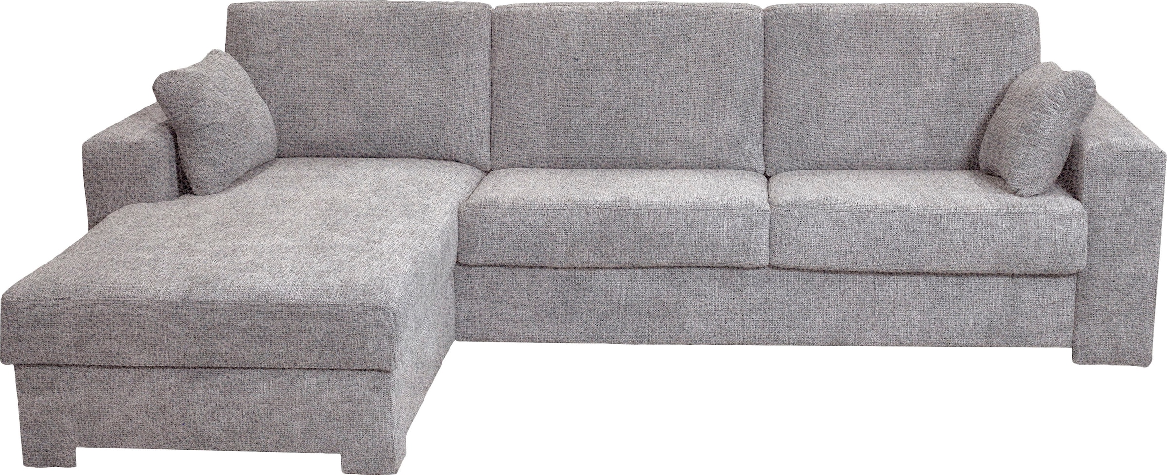 Home affaire Ecksofa »Roma "M" Matratzenhöhe 14 cm, Dauerschlaffunktion, mit Unterfederung,«, Liegemaße ca 143x198 cm, L-Form