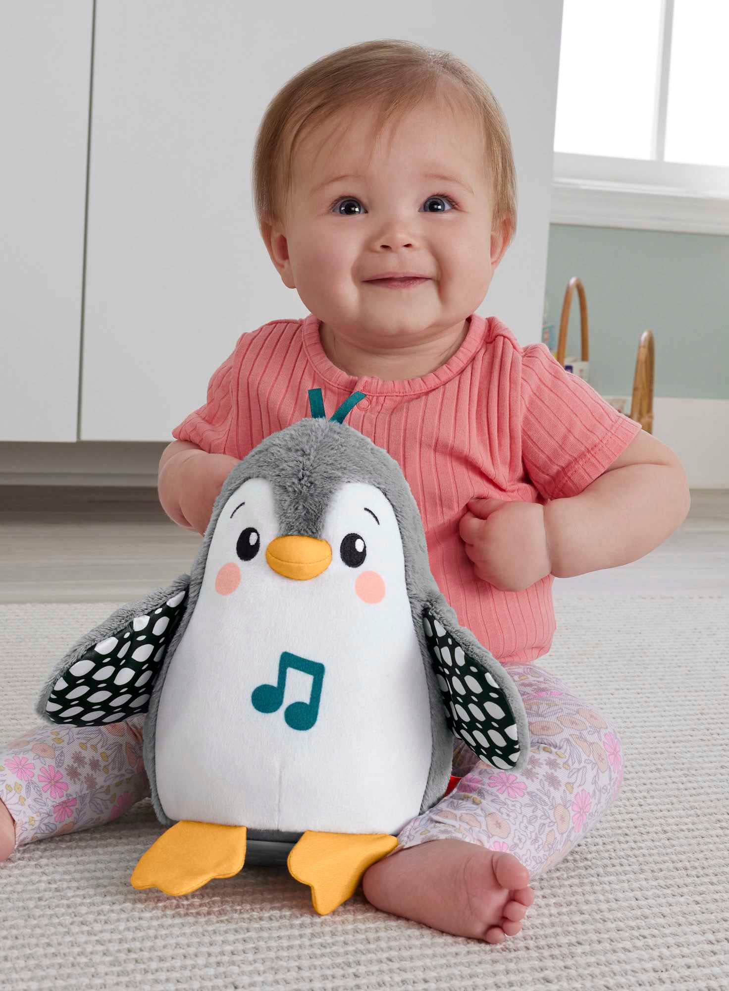 Fisher-Price® Lernspielzeug »Flatter und Wackel Pinguin«, mit Musik