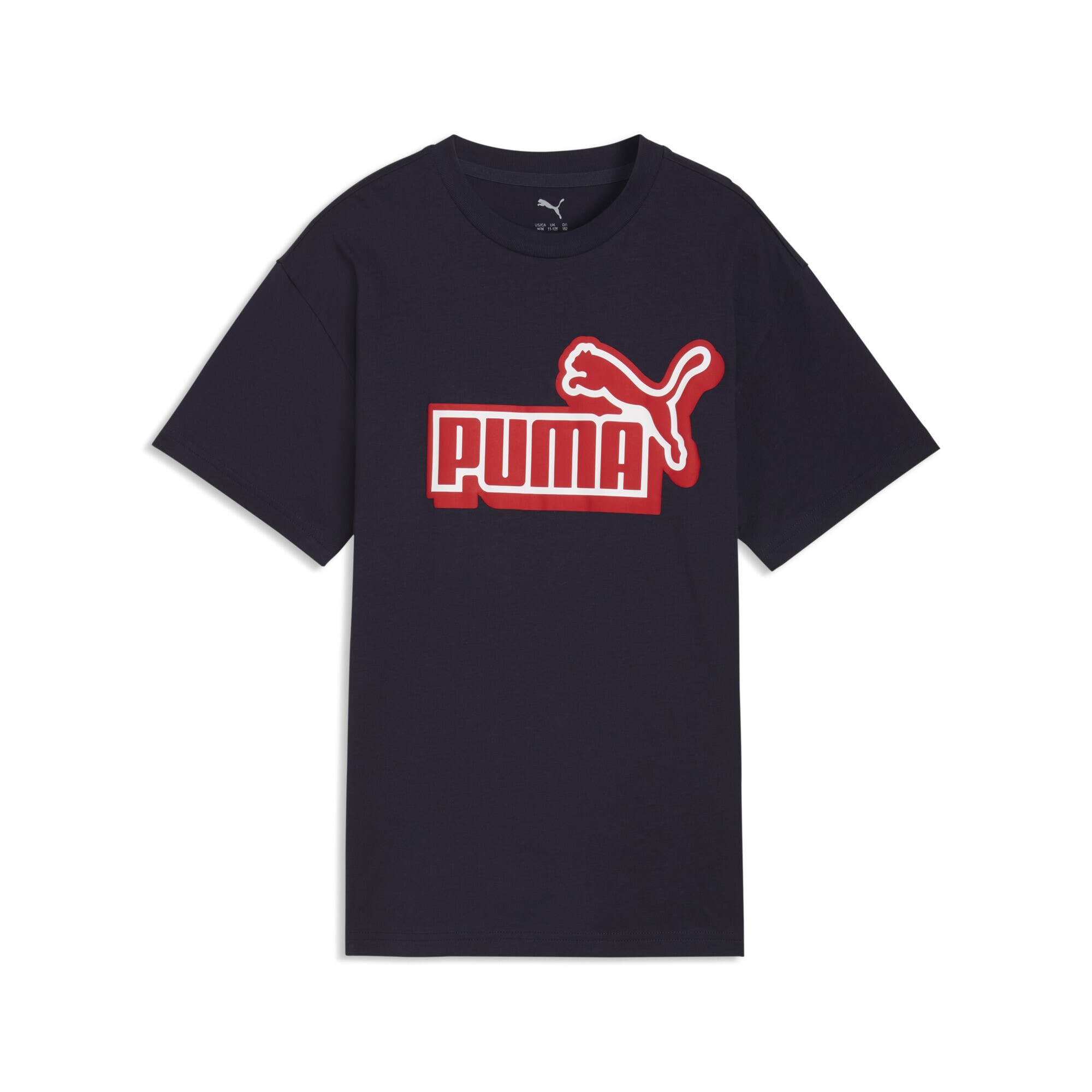 PUMA 1100000002199 "Essentials Logo Lab Relaxed Graphic T-Shirt Jungen"