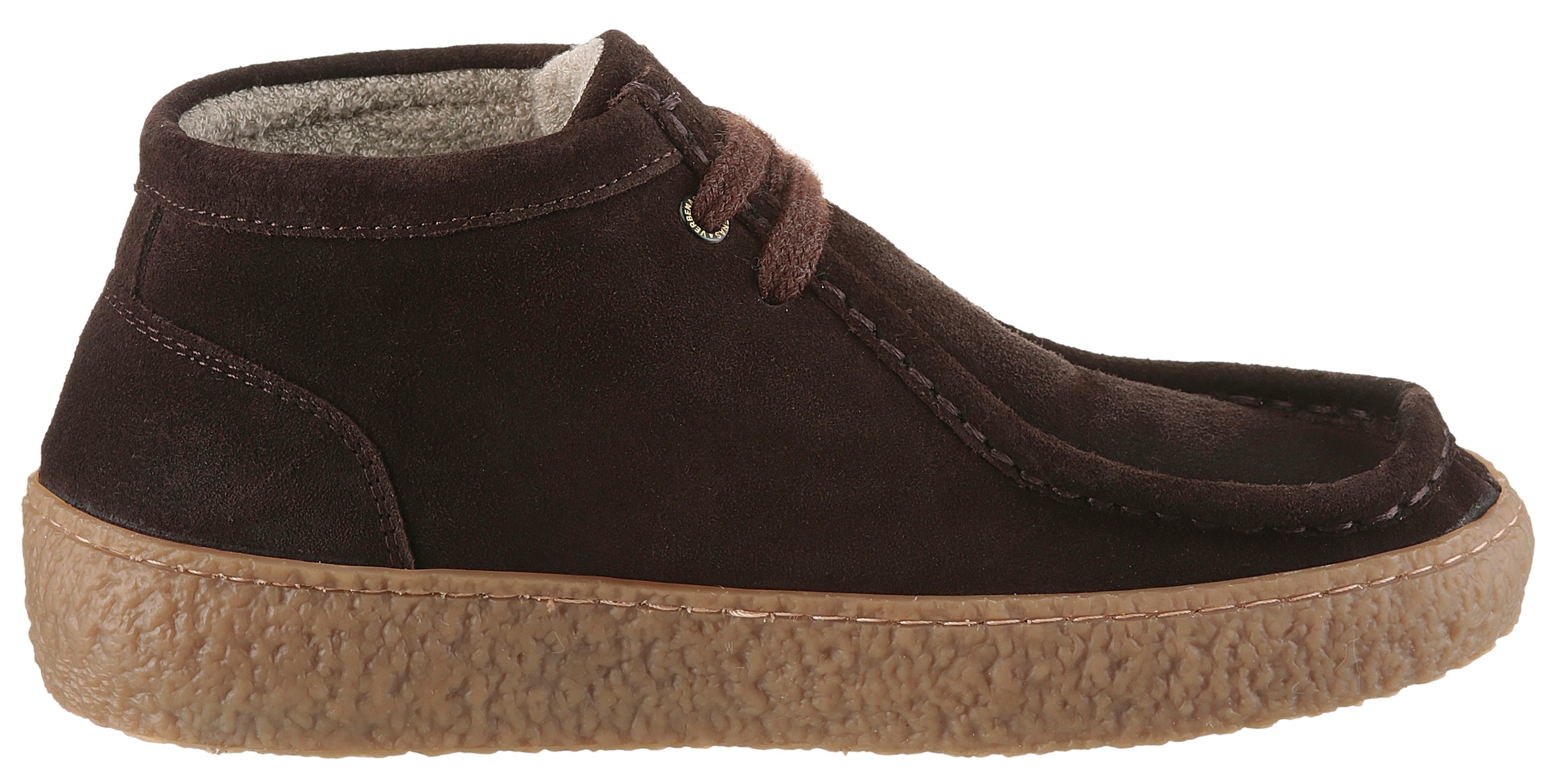 VERBENAS Schnürboots »Britten Serraje«, Stiefelette, Plateauboots, Casual-Schnürer in knöchelhohem Look