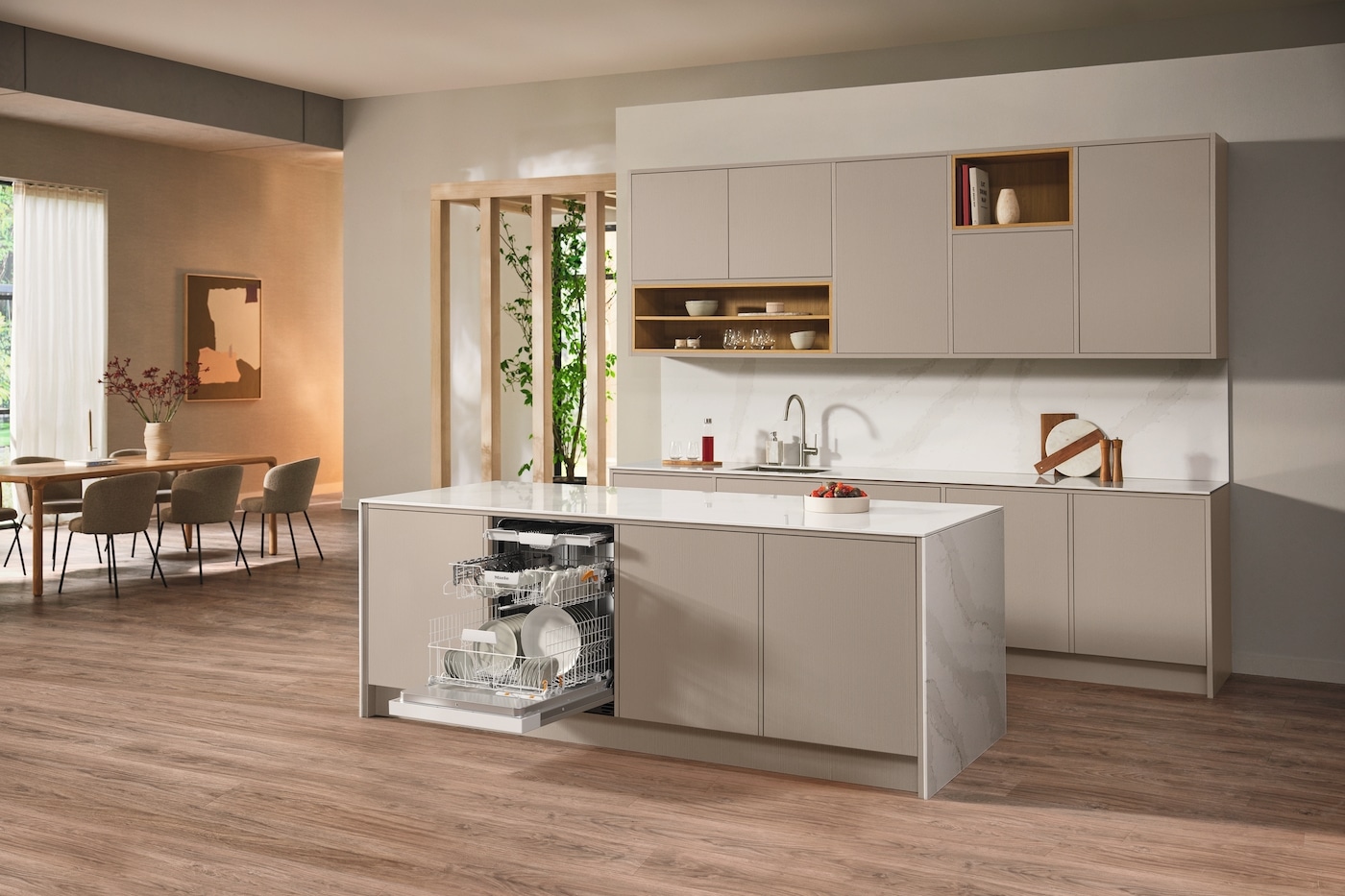 Miele teilintegrierbarer Geschirrspüler »G 5611 SCi Active«, 14 Maßgedecke