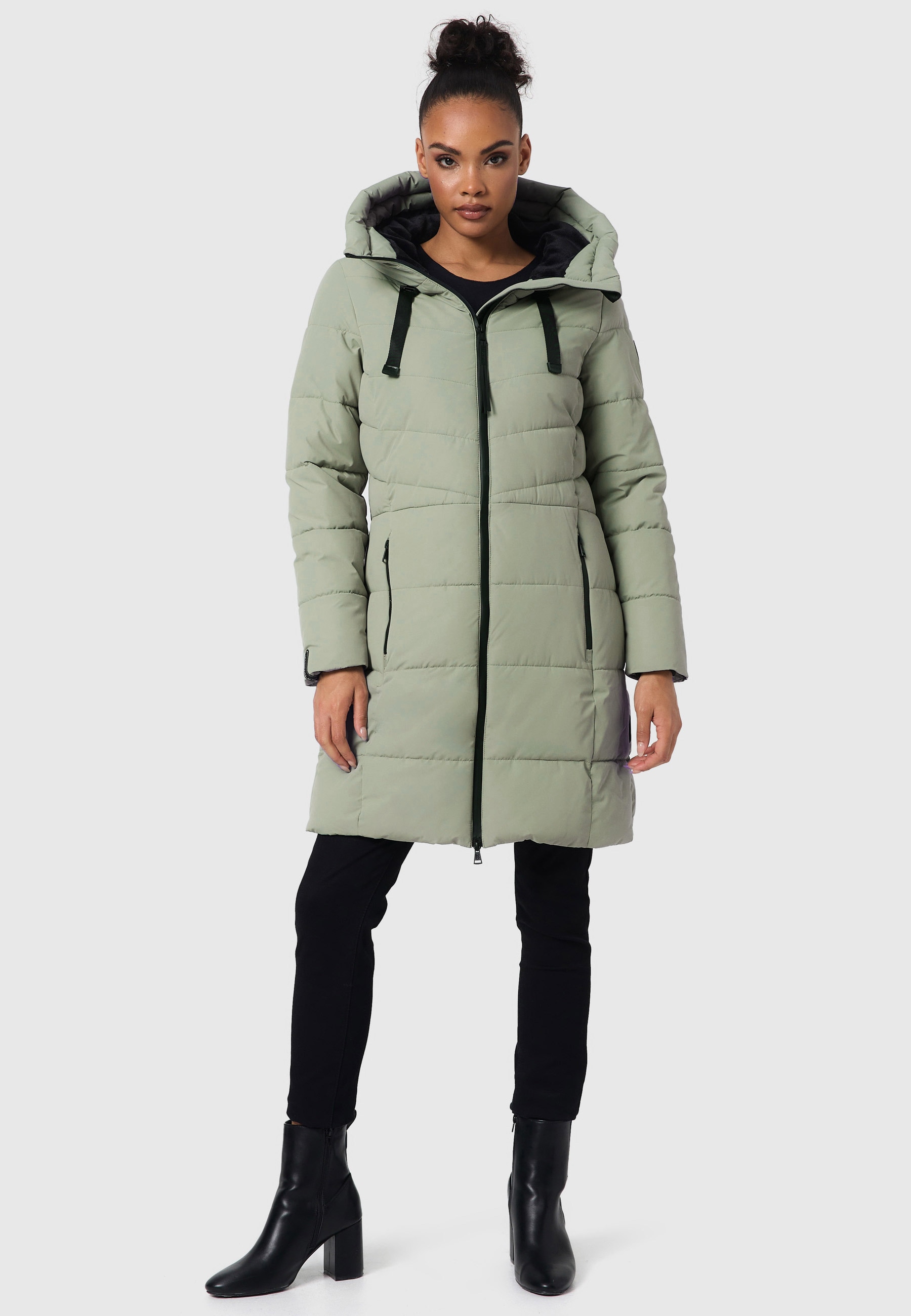 Marikoo »Natsukoo BAUR XVI«, Stepp Kapuze Winterjacke für Mantel großer | mit bestellen