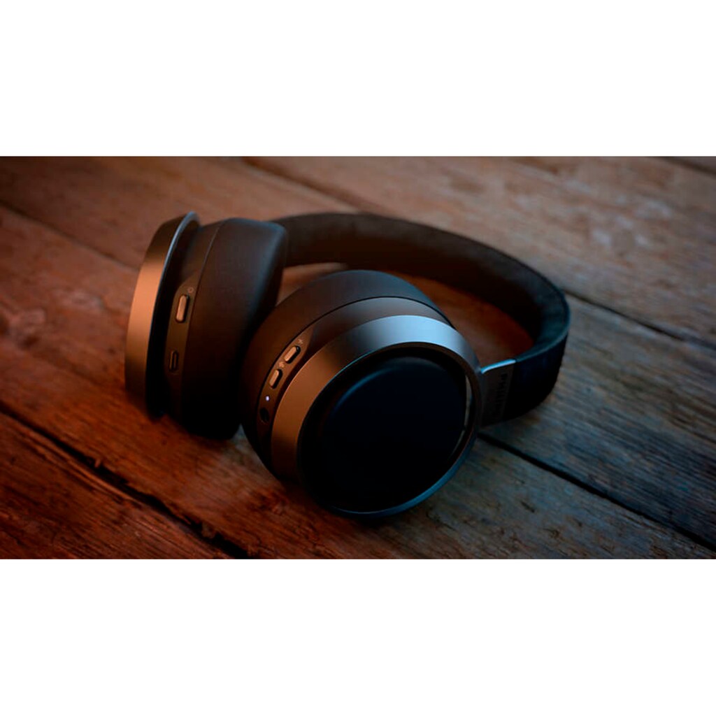 Philips Over-Ear-Kopfhörer »Fidelio L3«, A2DP Bluetooth-AVRCP Bluetooth-HFP-HSP, Active Noise Cancelling (ANC)-integrierte Steuerung für Anrufe und Musik-Freisprechfunktion-Sprachsteuerung