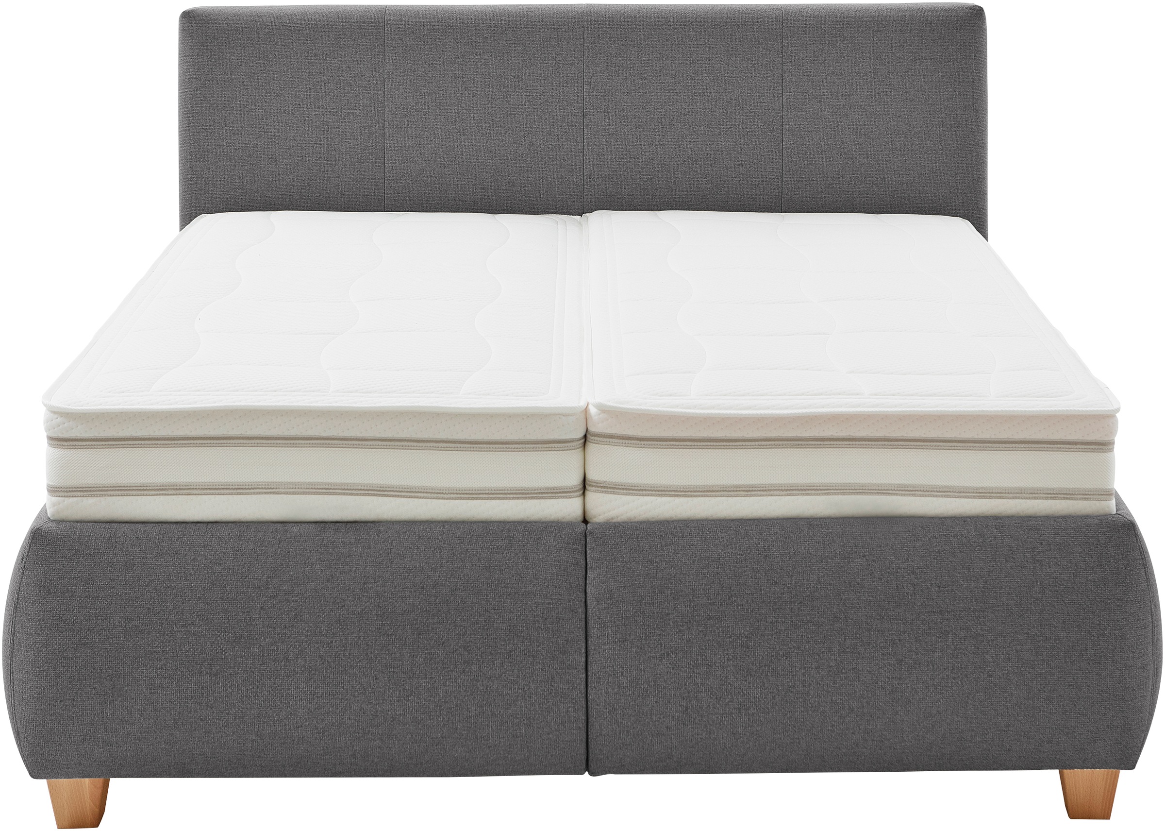 Die PlanBar Polsterbett »OC-ON20004« inkl. Matratzen u. Lattenrahmen, belastbar bis 200 Kg, 160/180x200cm