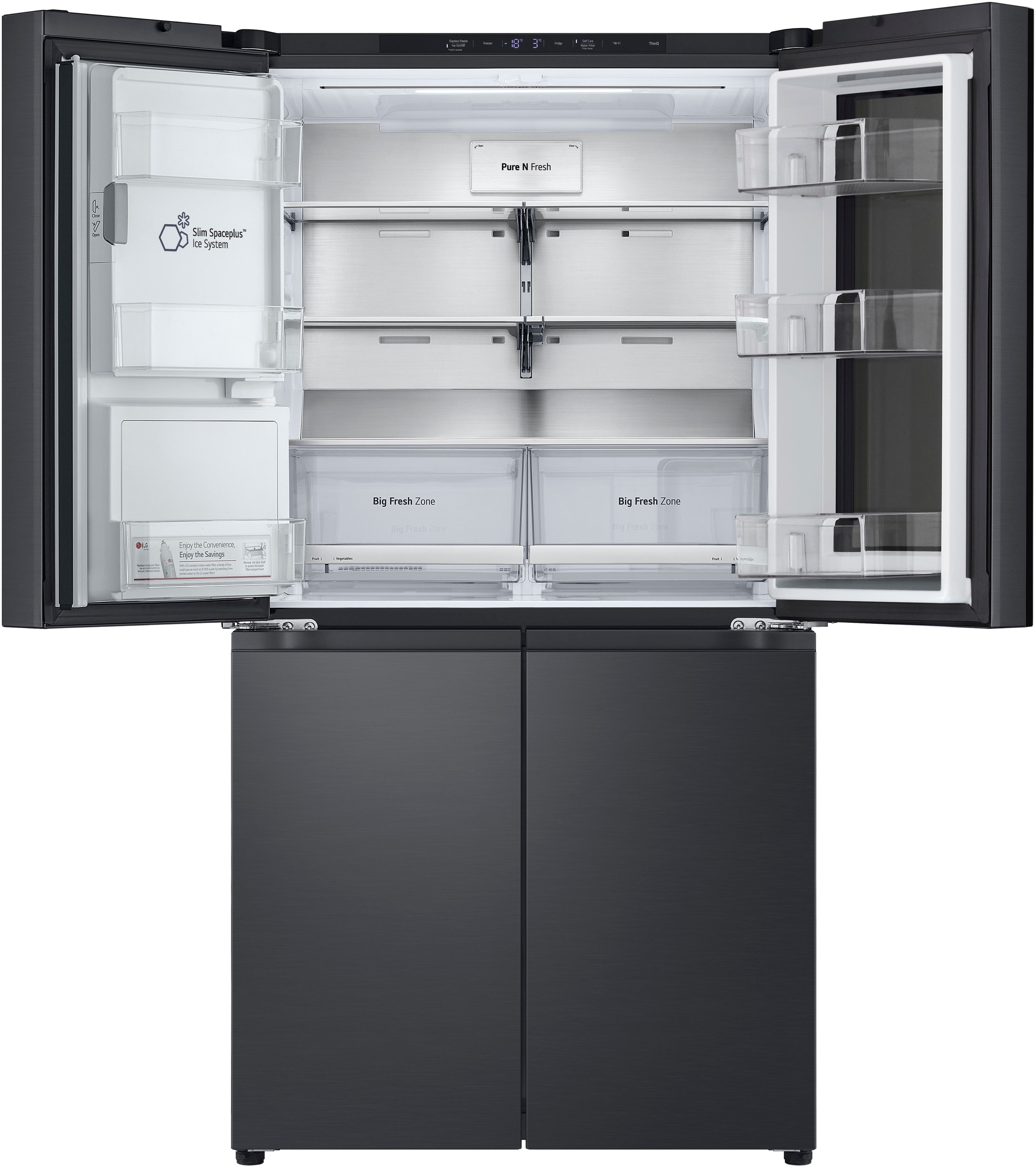 LG Multi Door »GMG960EVJE«, InstaView® Multi-Door