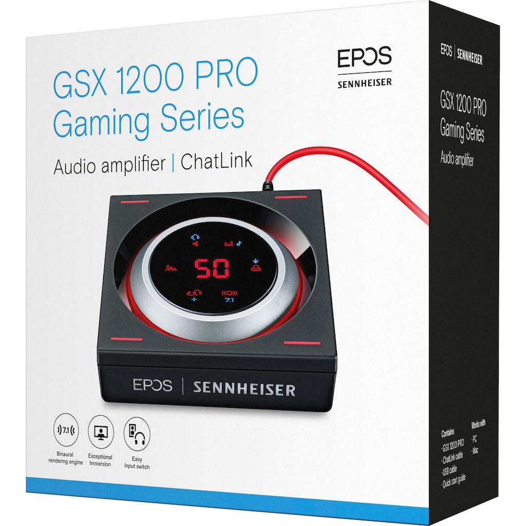 EPOS | Sennheiser Audioverstärker »GSX 1200 PRO Audioverstärker«