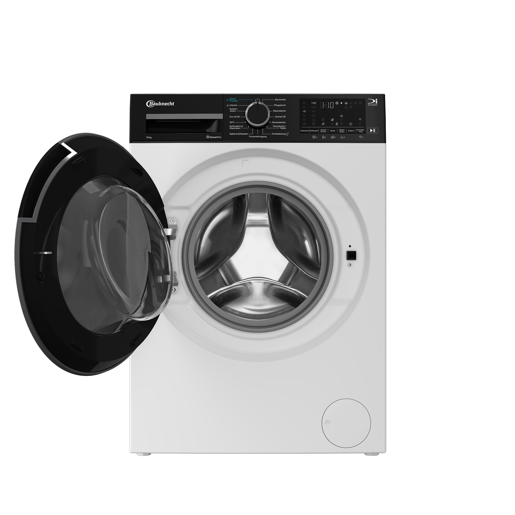 BAUKNECHT Waschmaschine »B WM Smart Eco 10A« 10 kg 1400 U/min Adaptive Wash – Intelligente Anpassung für perfekte Waschergebnisse