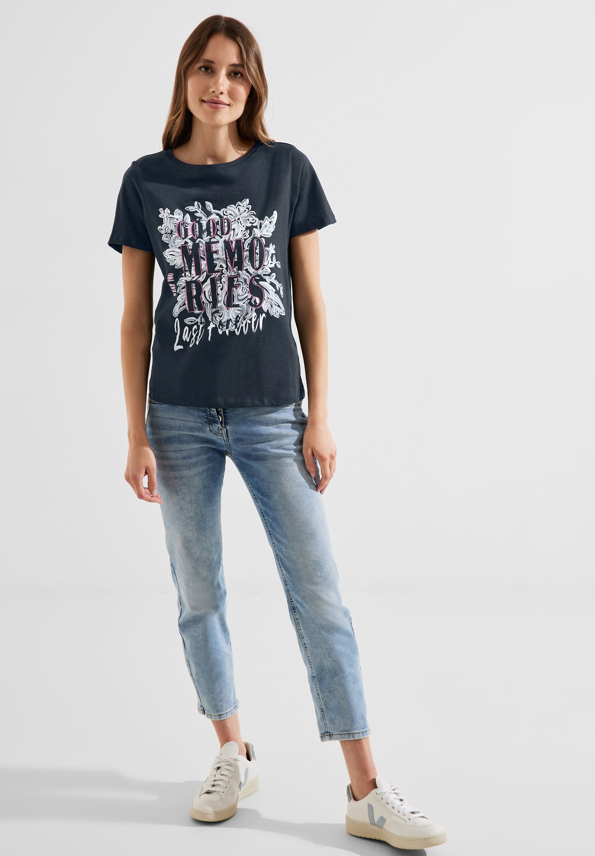 Cecil T-Shirt, mit Fotoprint
