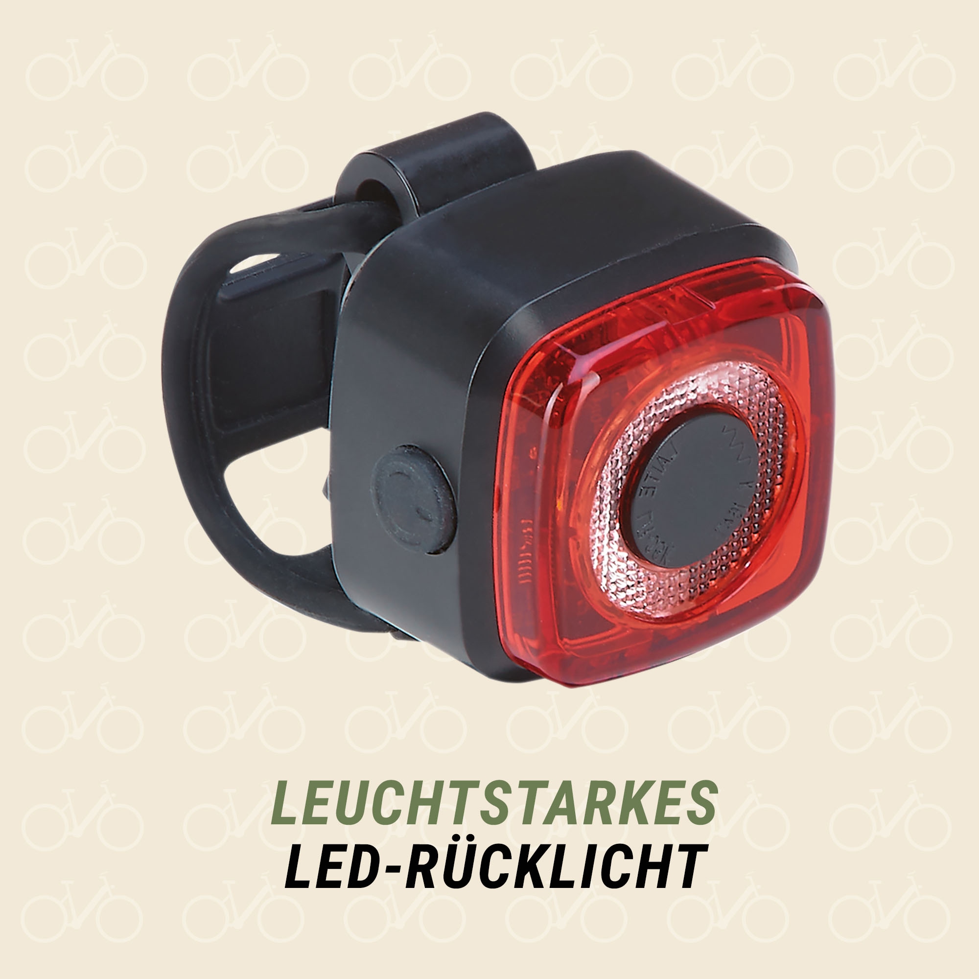 Prophete Fahrradbeleuchtung »LED Akku Beleuchtungs-Set«